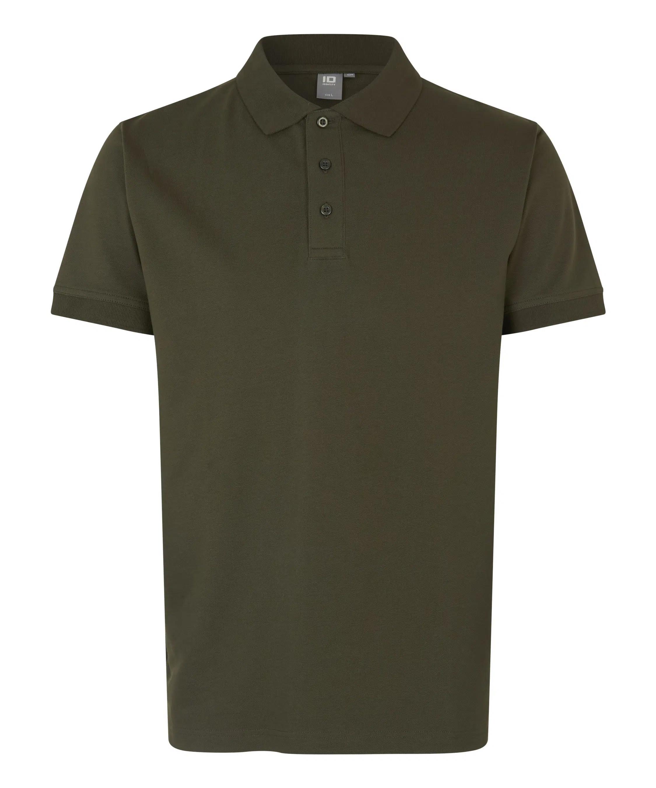 GAME Poloshirt Stretch ID0525 - olive