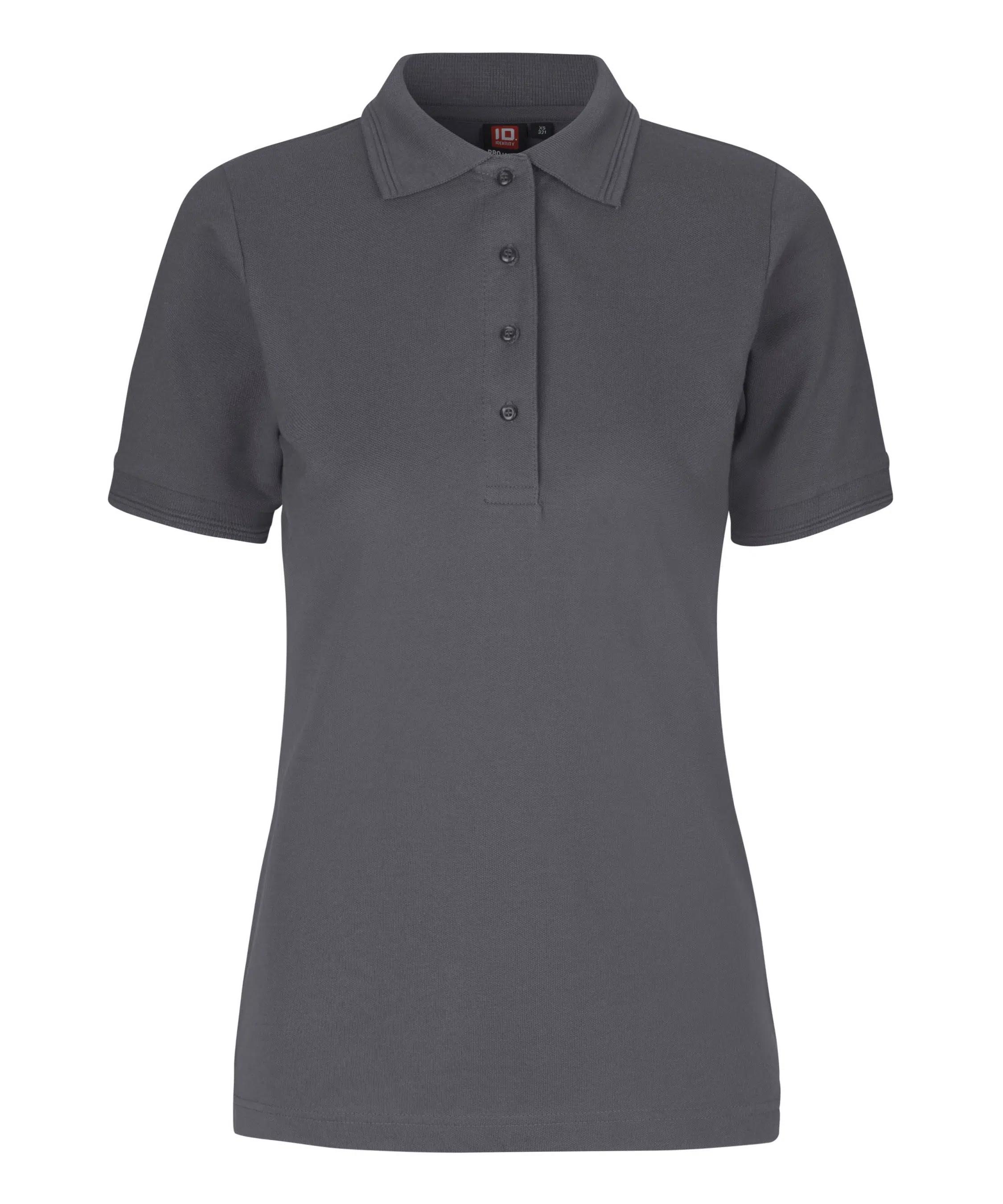 PRO Wear Damenpolo ID0321 - silbergrau