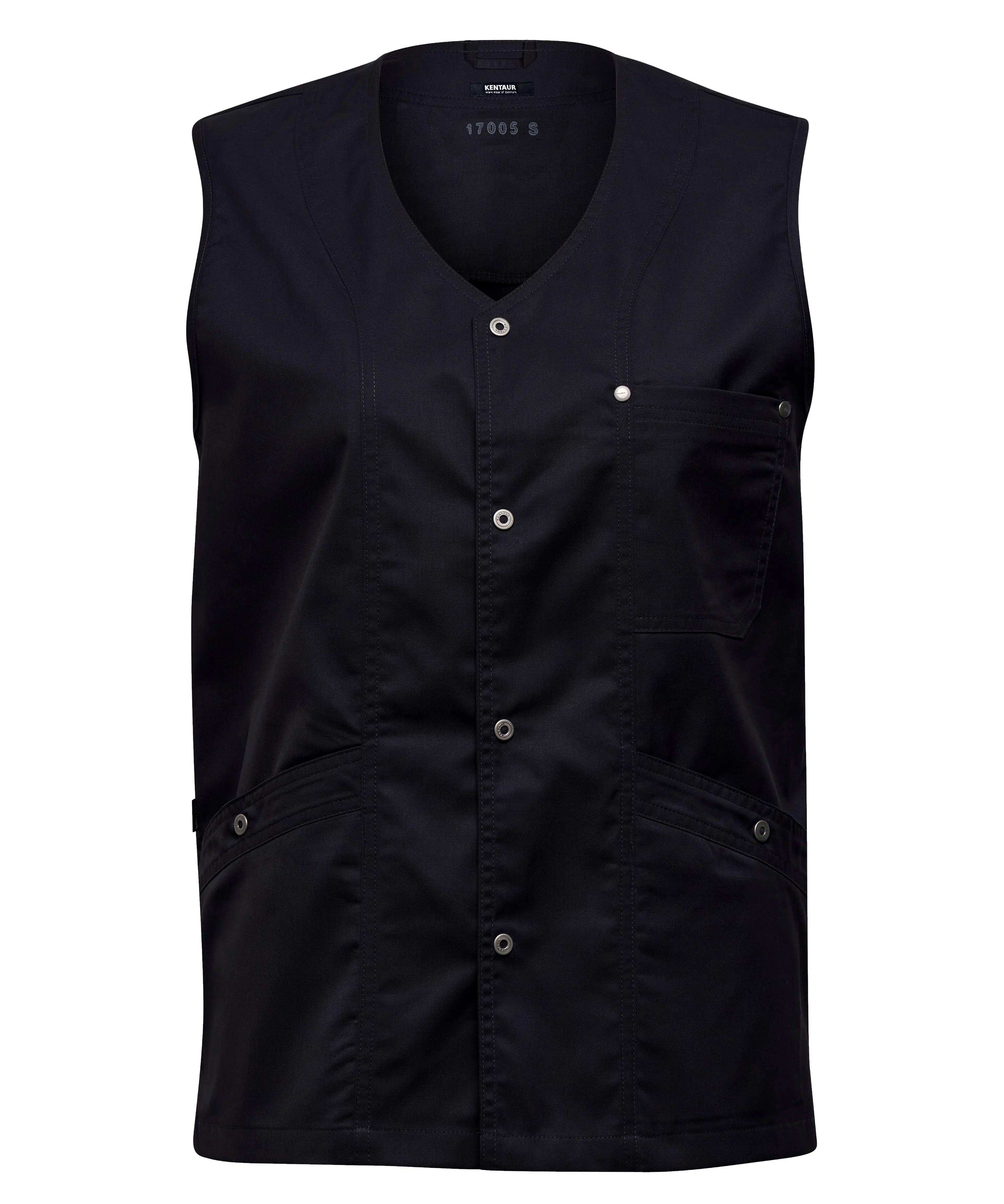 Unisex Weste - schwarz L