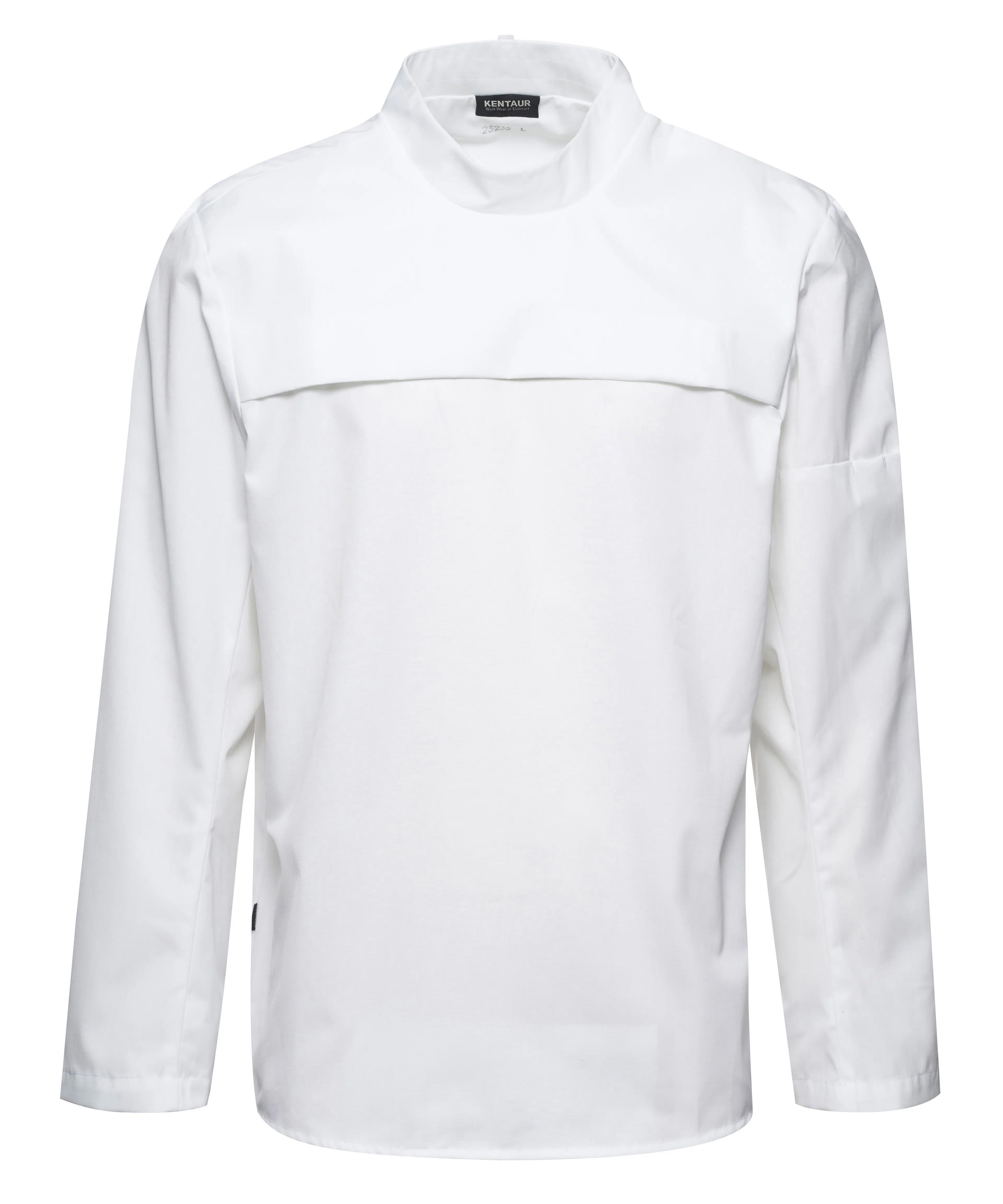 Herren Pullover Hemd - weiß