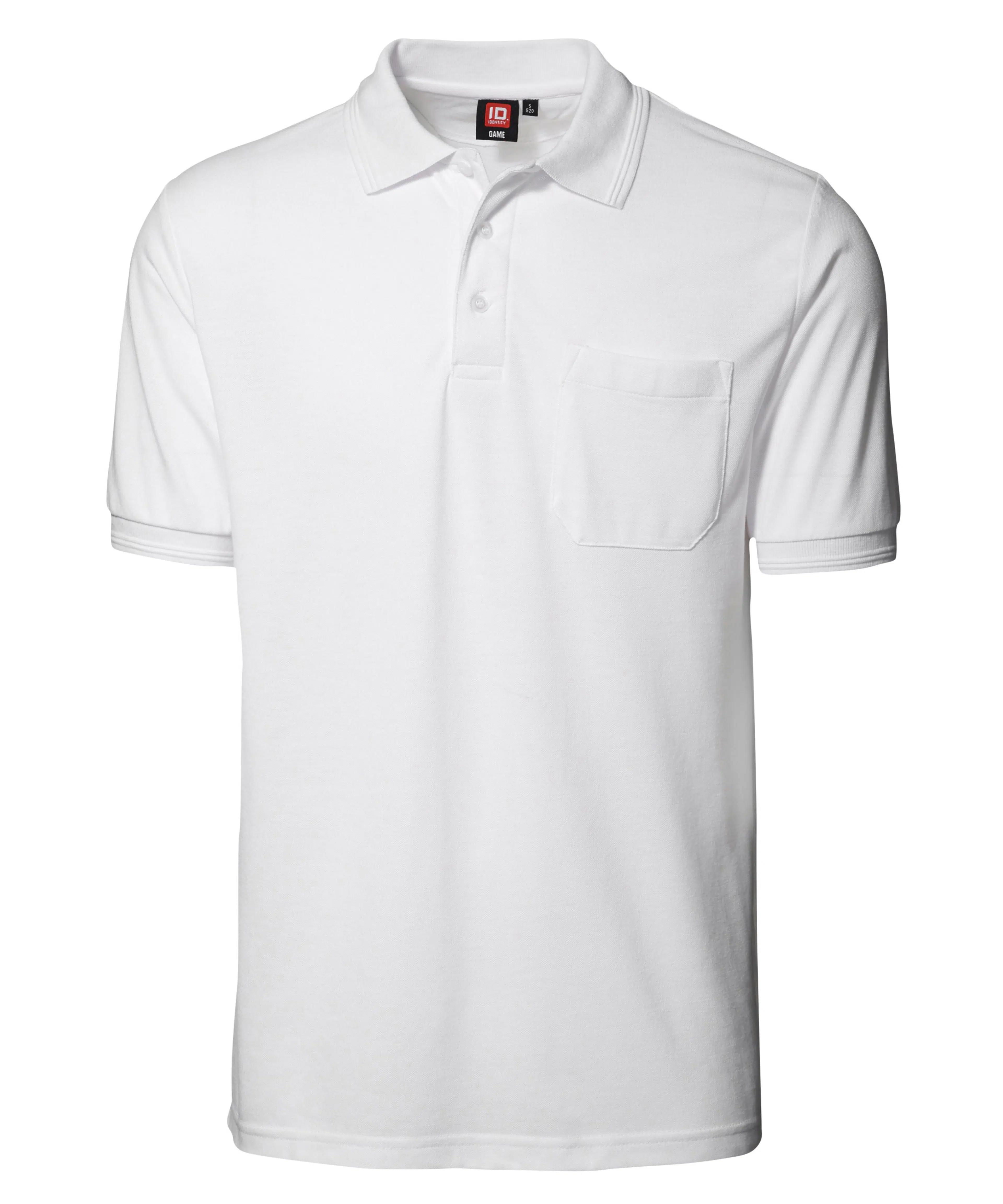 GAME Poloshirt ID0520 - weiß