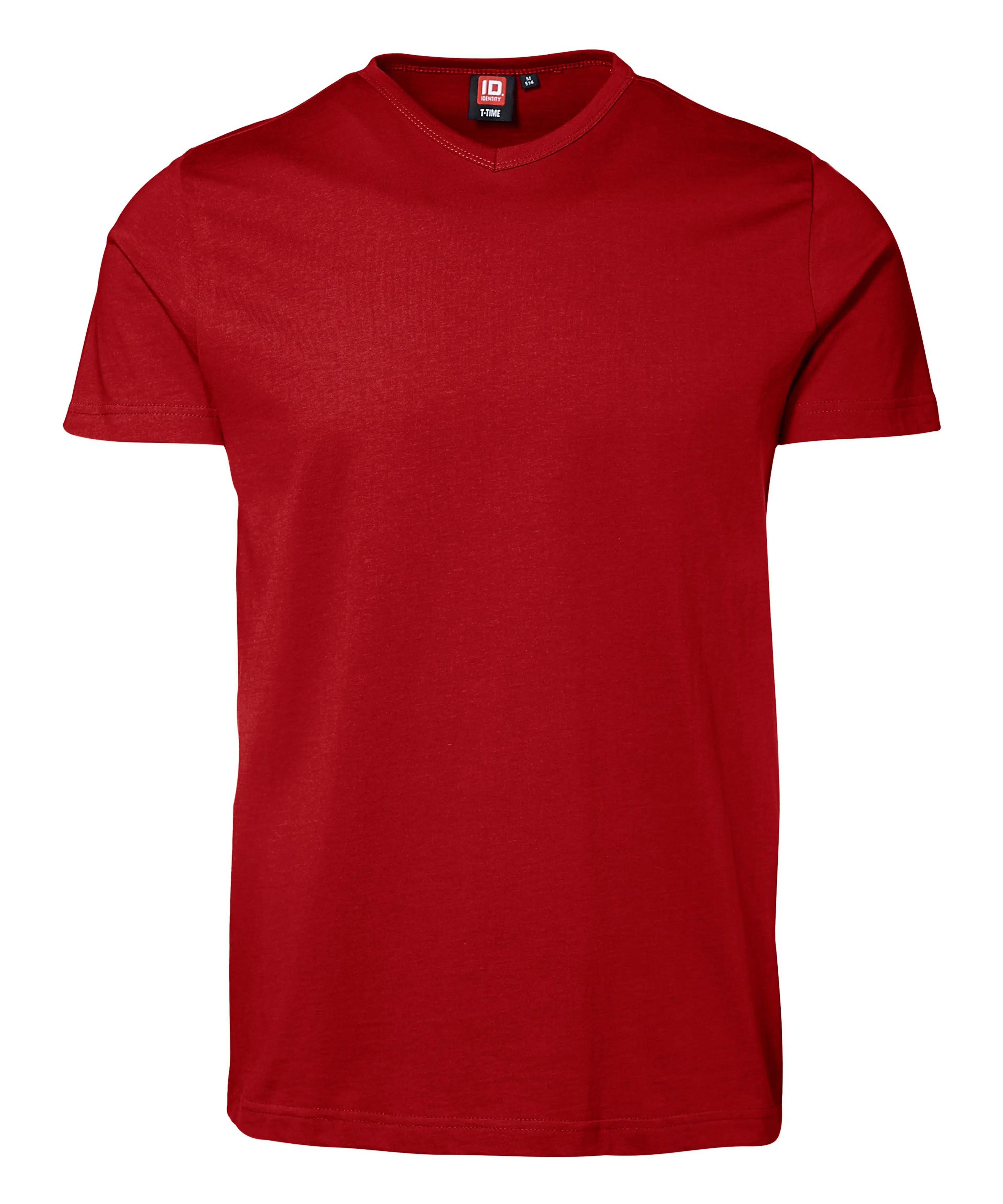 T-Time T-shirt V-hals ID0514