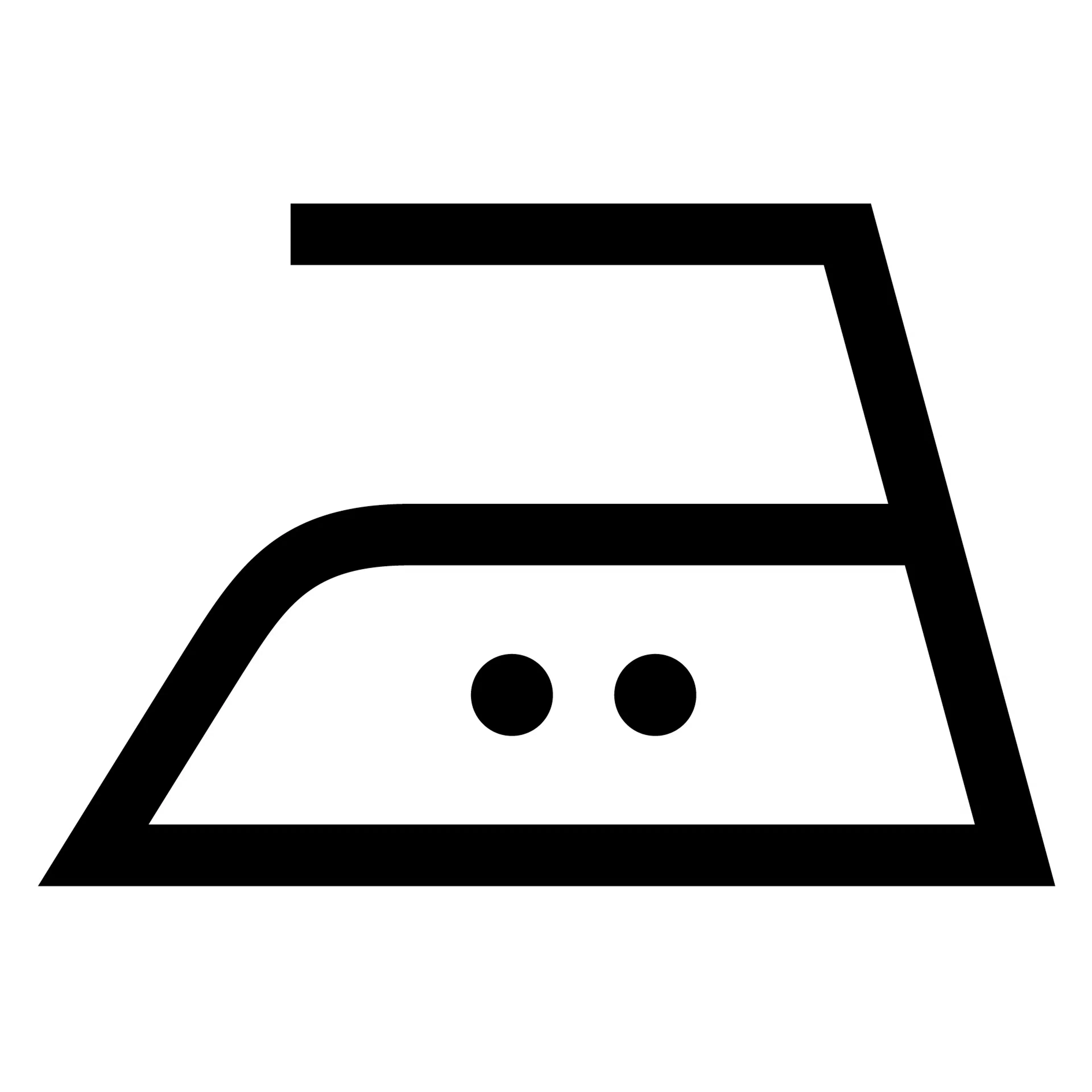 Ironing at medium temperature