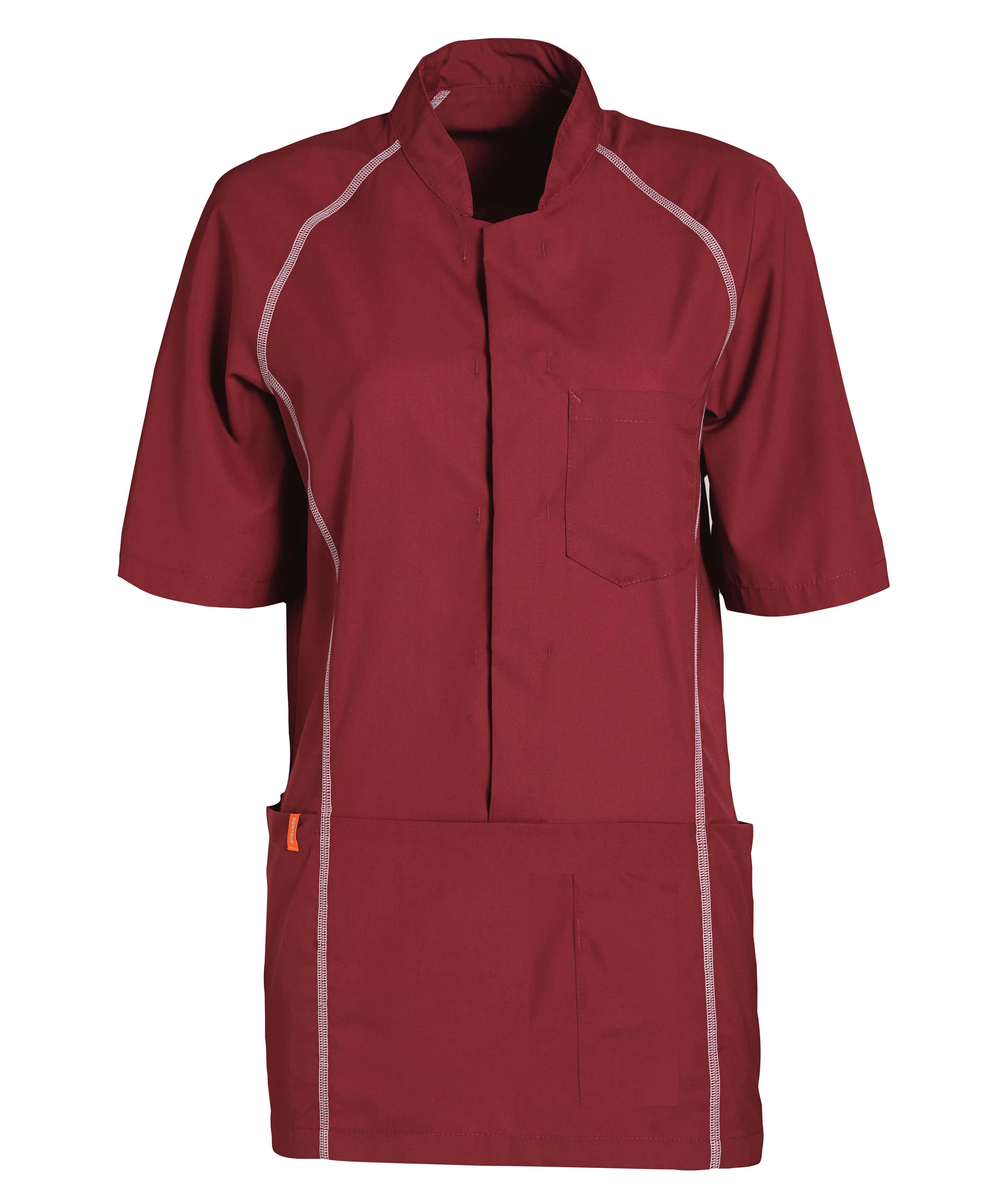 Unisex Halbschlupfkasack - bordeaux