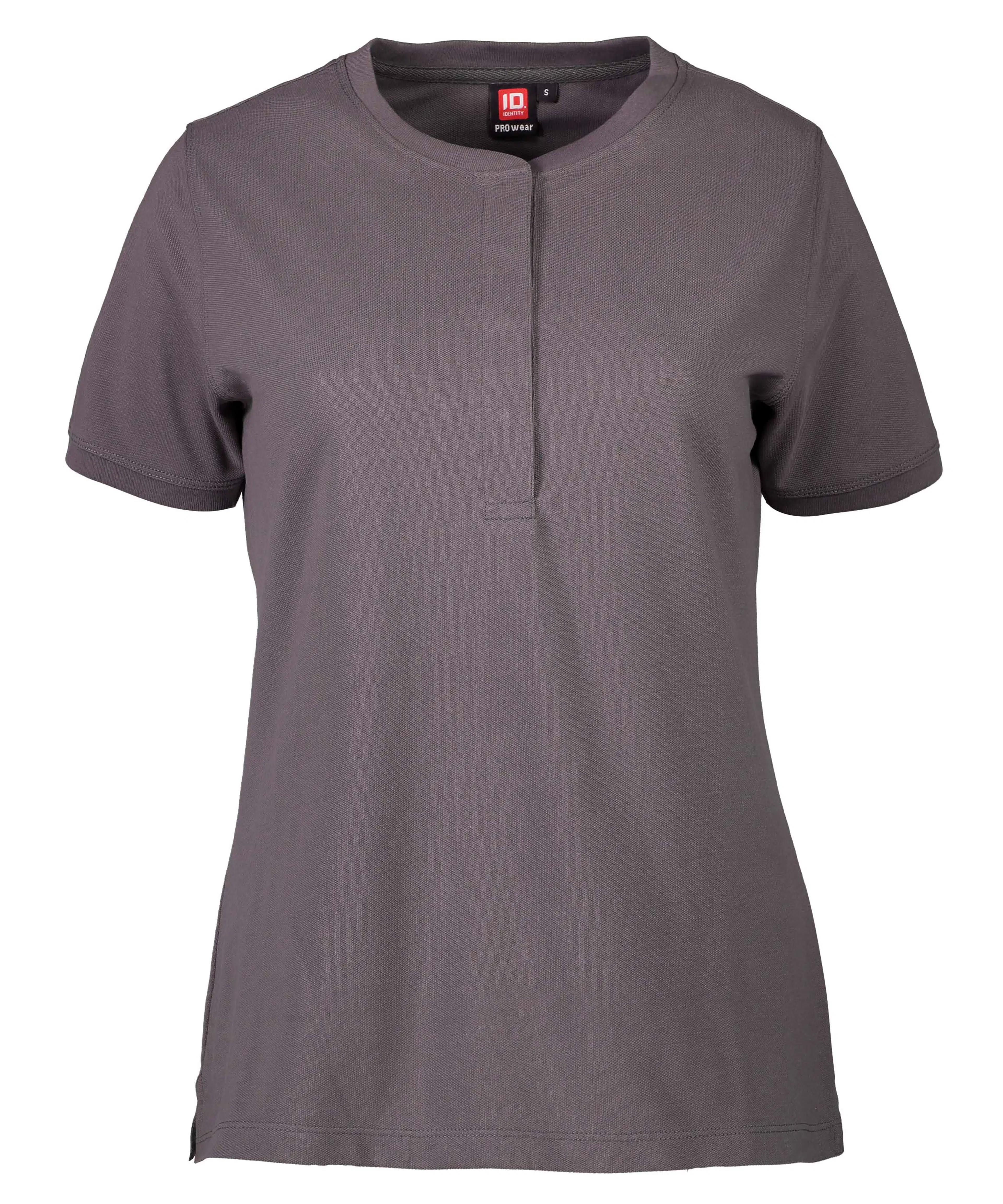PRO Wear CARE Damenpolo ID0375 - silbergrau