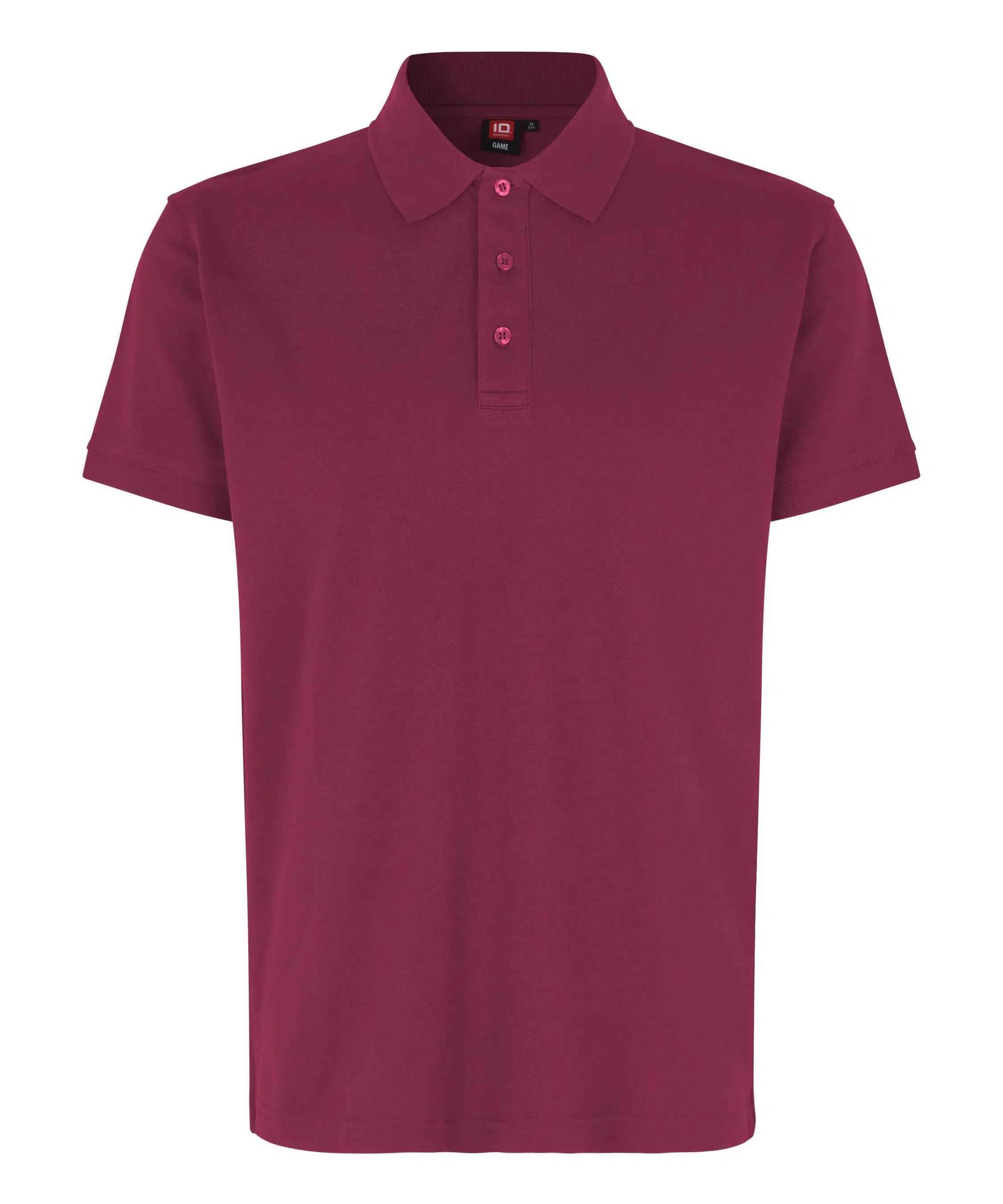 GAME Poloshirt Stretch ID0525 - cherise rot
