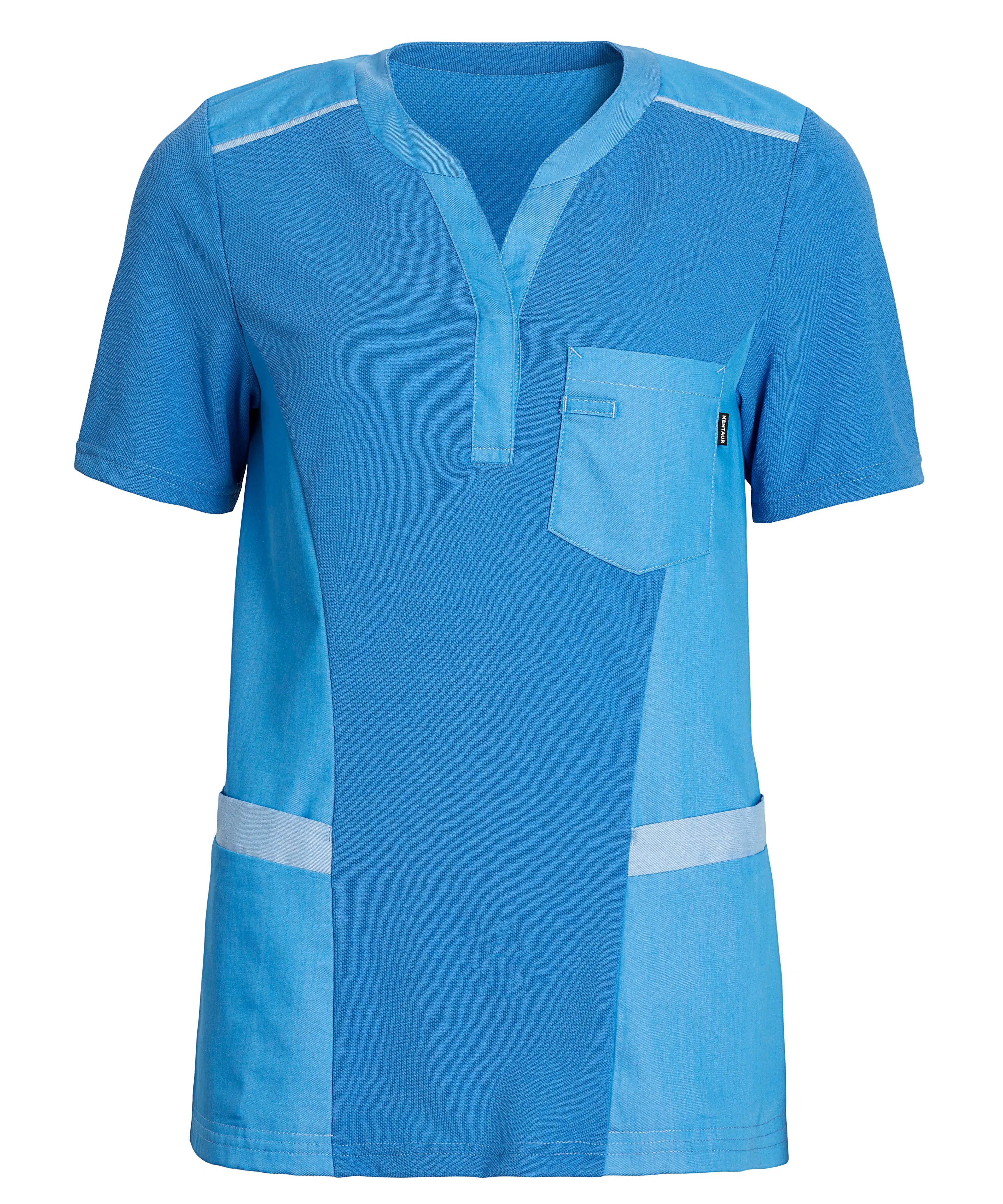Dame piqué shirt v-hals