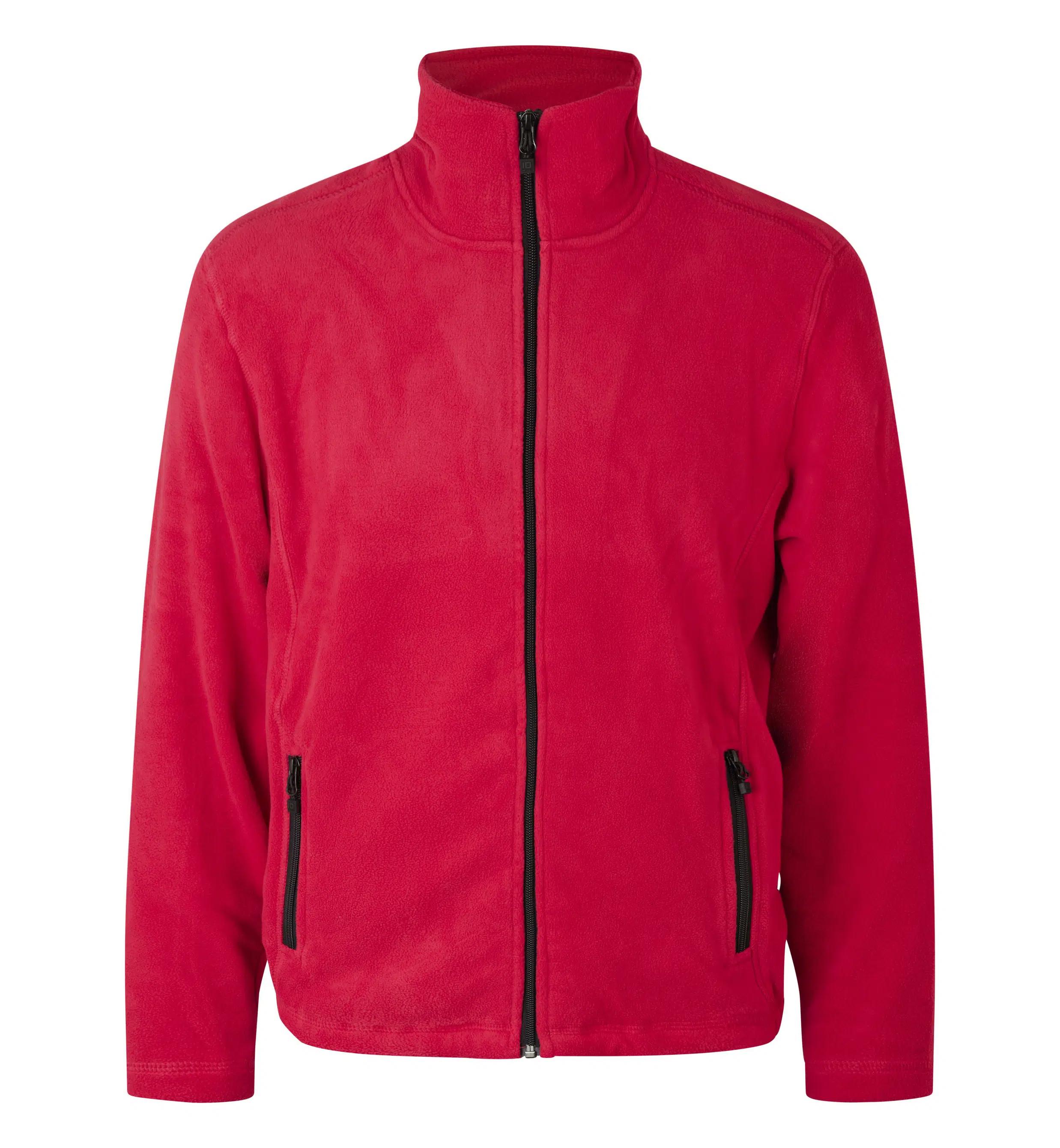 Fleece Cardigan ID0803 - rot M