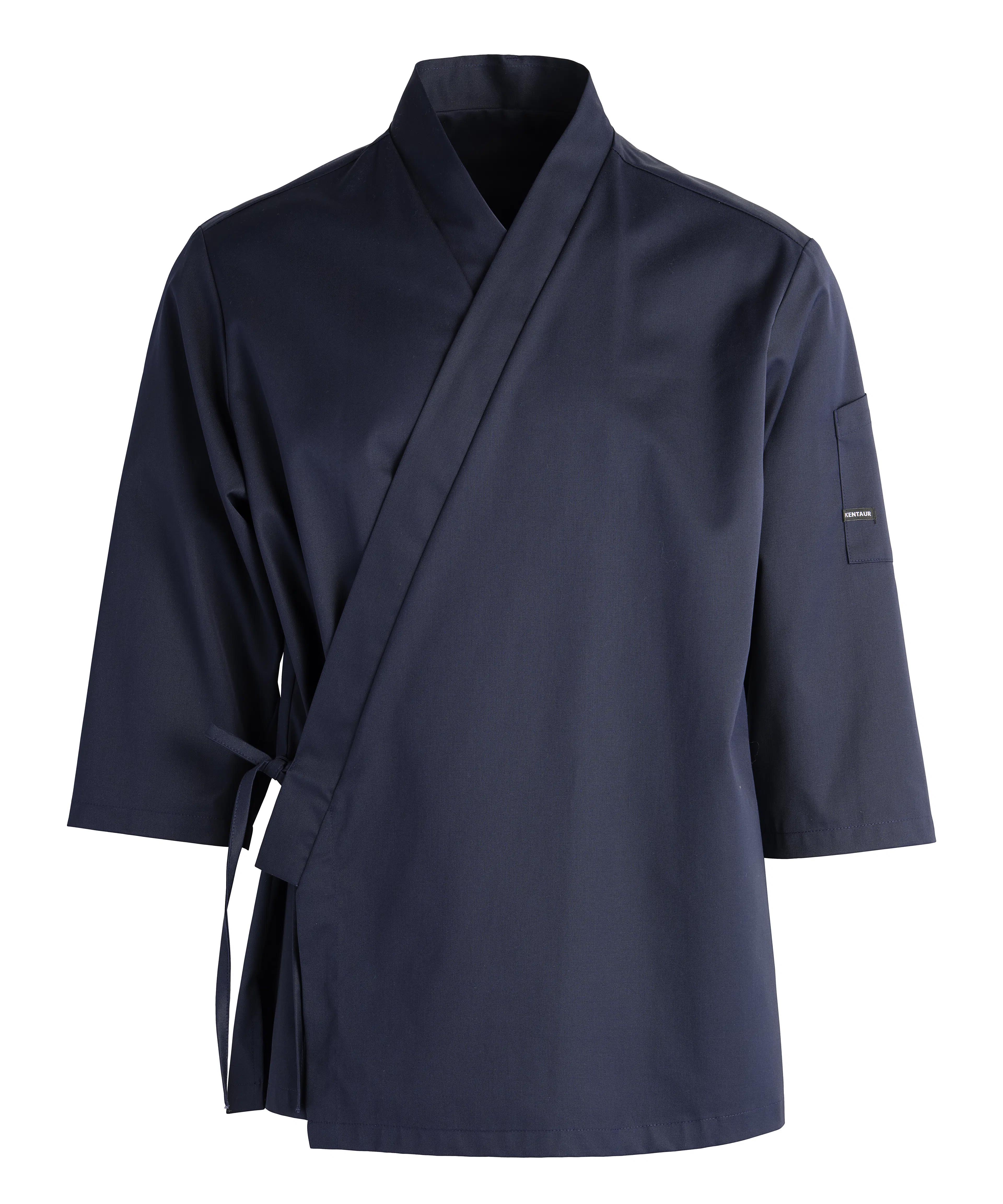 Kentaur - Kimono jakke - mørk marine unisex, 50/50% CO/rPES - 180 g/m2