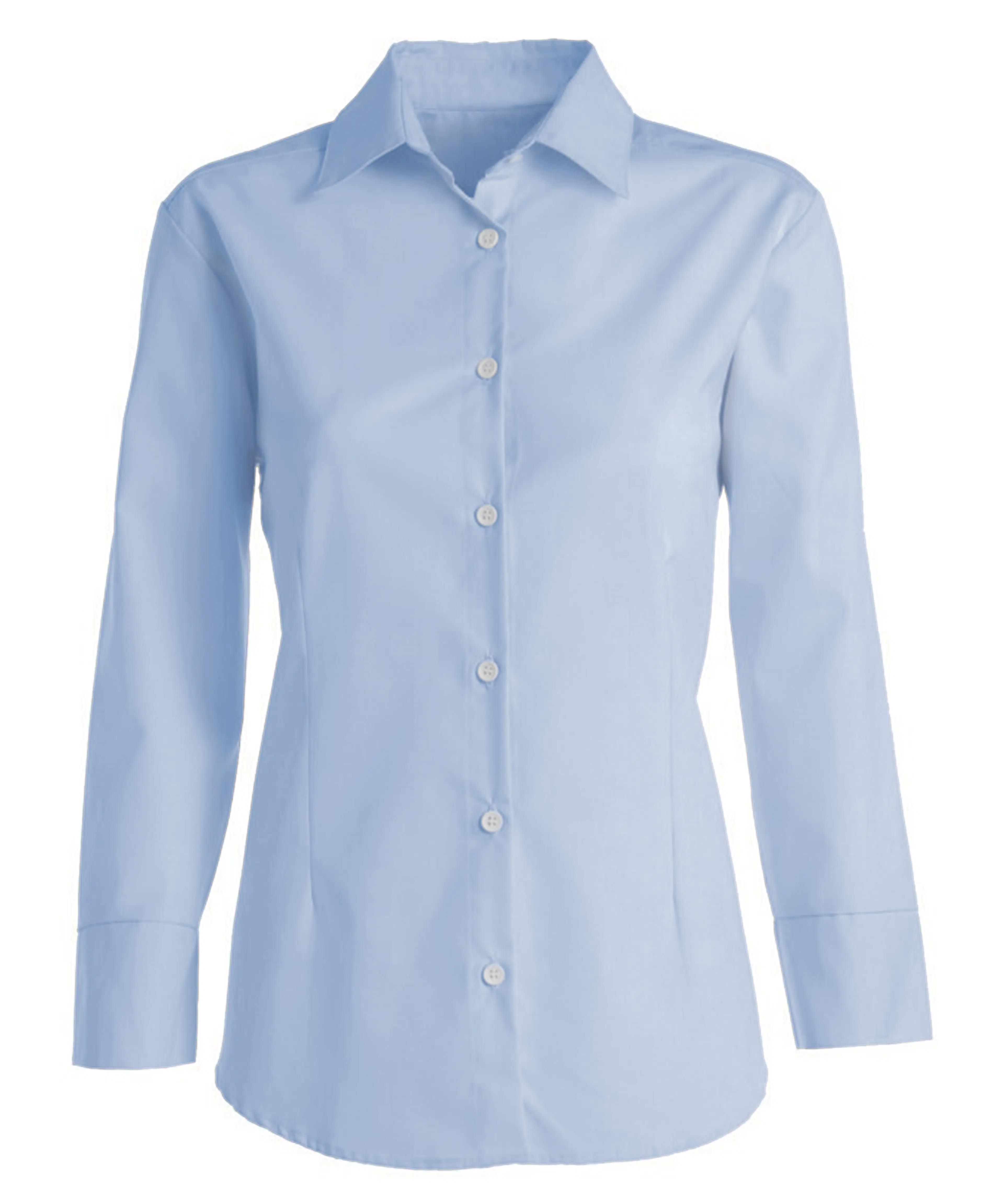 Damenbluse - blau melange