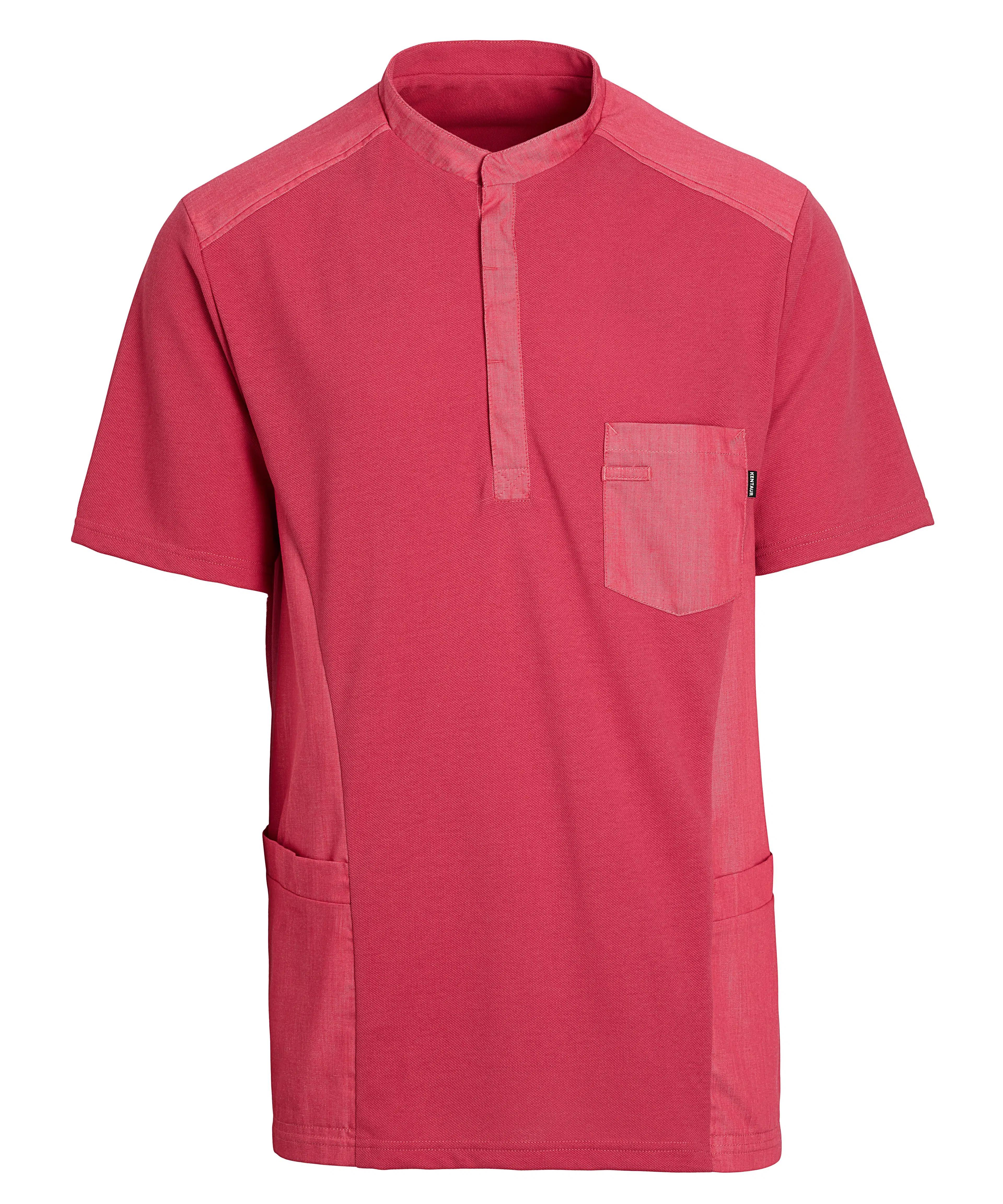 Unisex Piqué Polo Shirt - raspberry