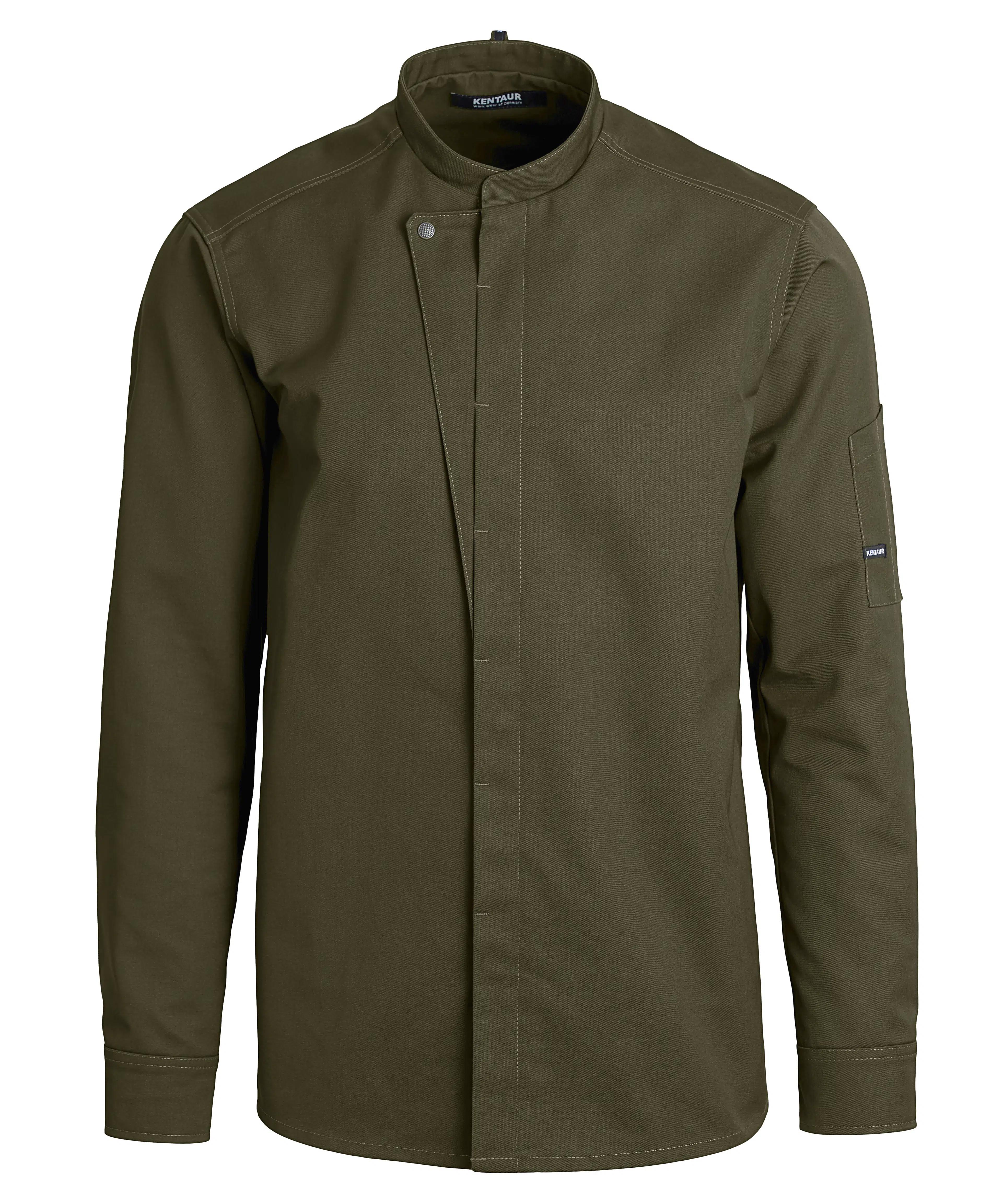 Koch/Servicejacke - olivengrün