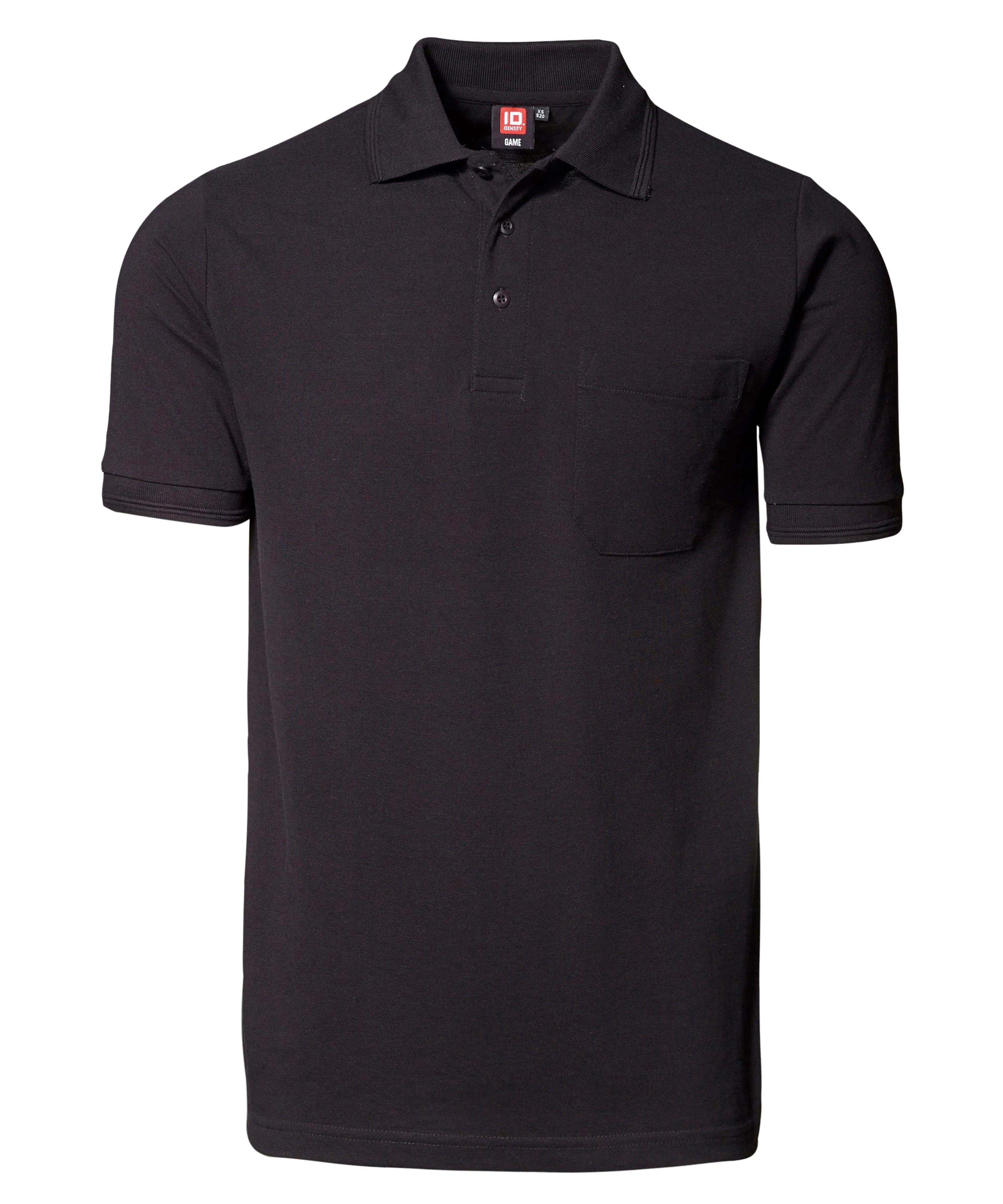GAME Poloshirt ID0520 - schwarz