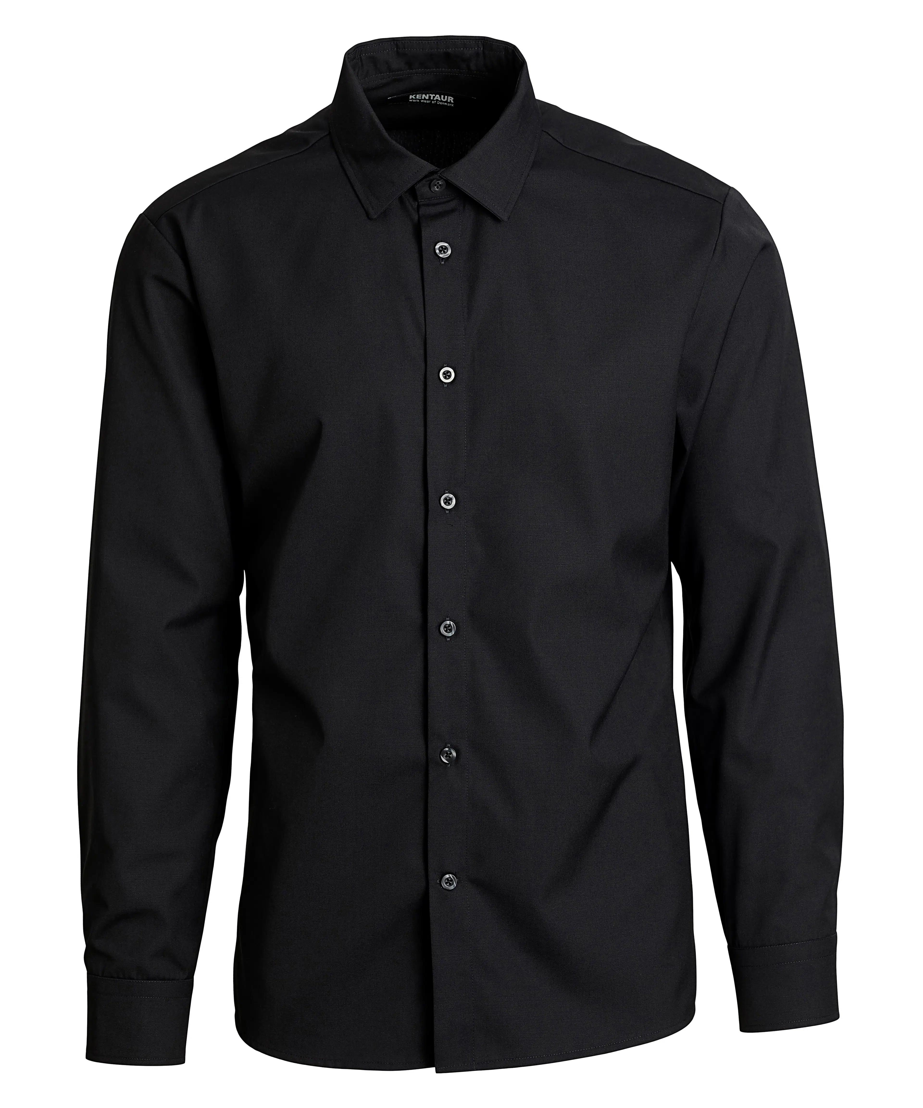 Kentaur - Herrenhemd - Modern Fit - schwarz