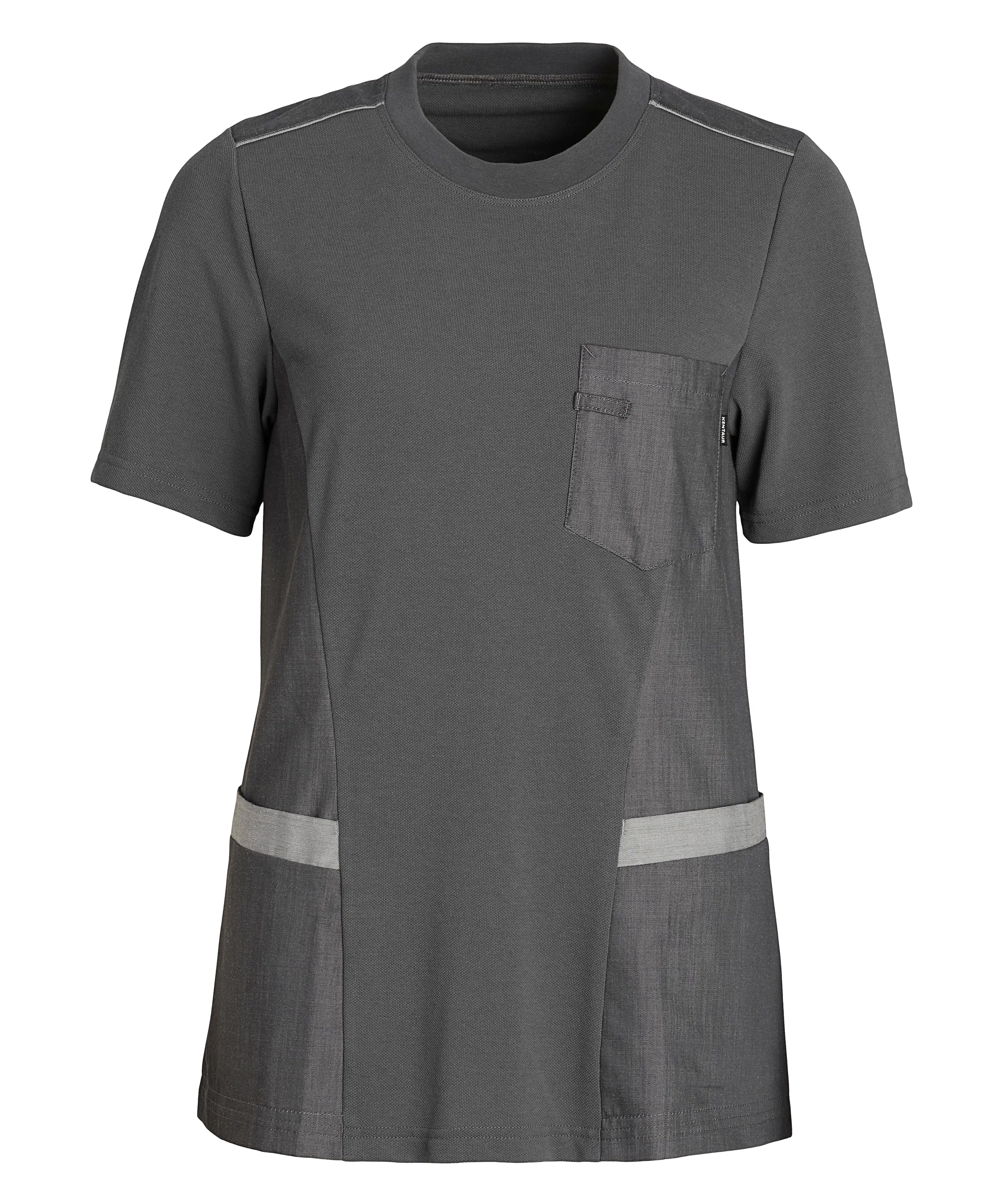 Damen Piqué Shirt - super grey