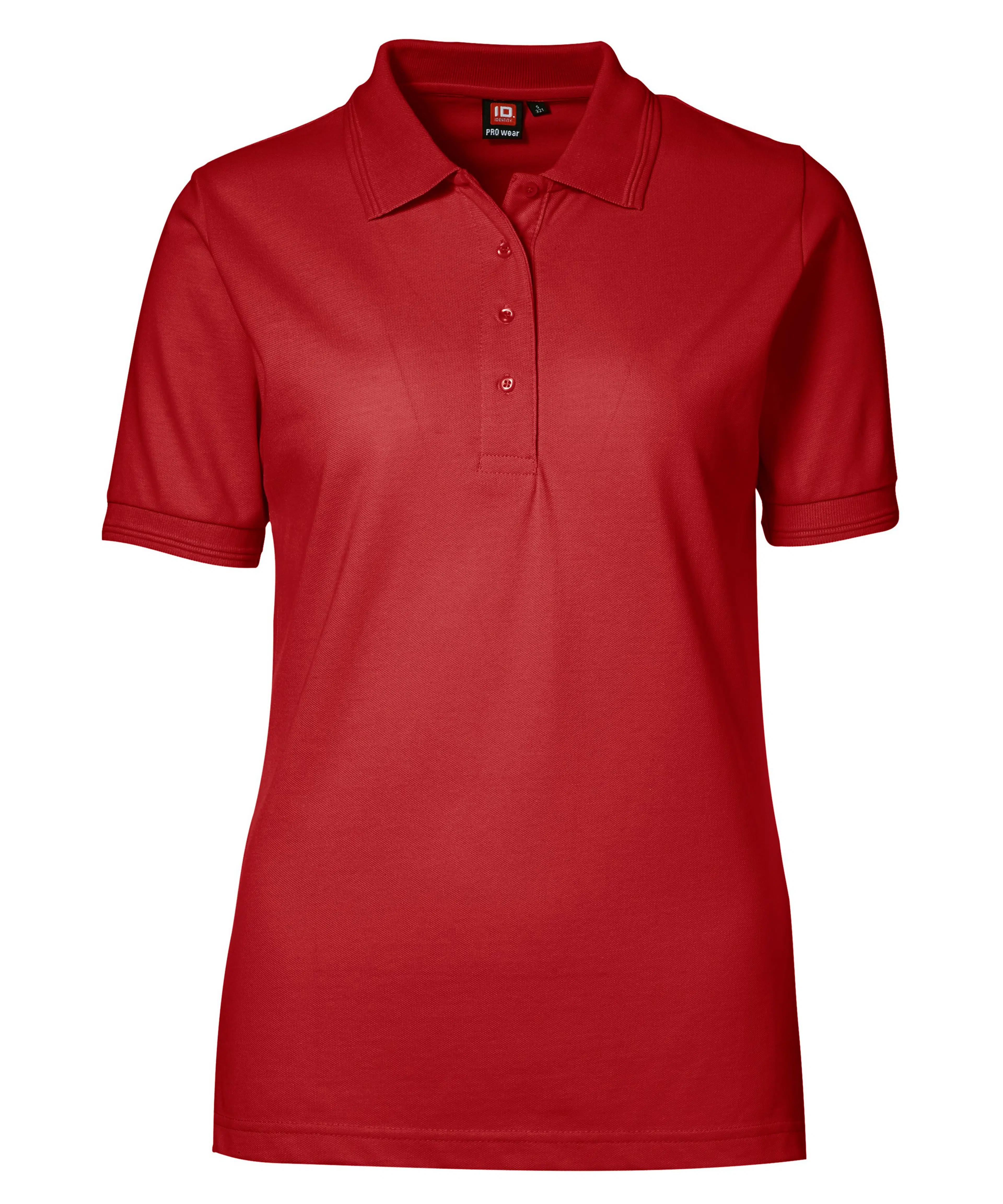 PRO Wear Damenpolo ID0321 - rot