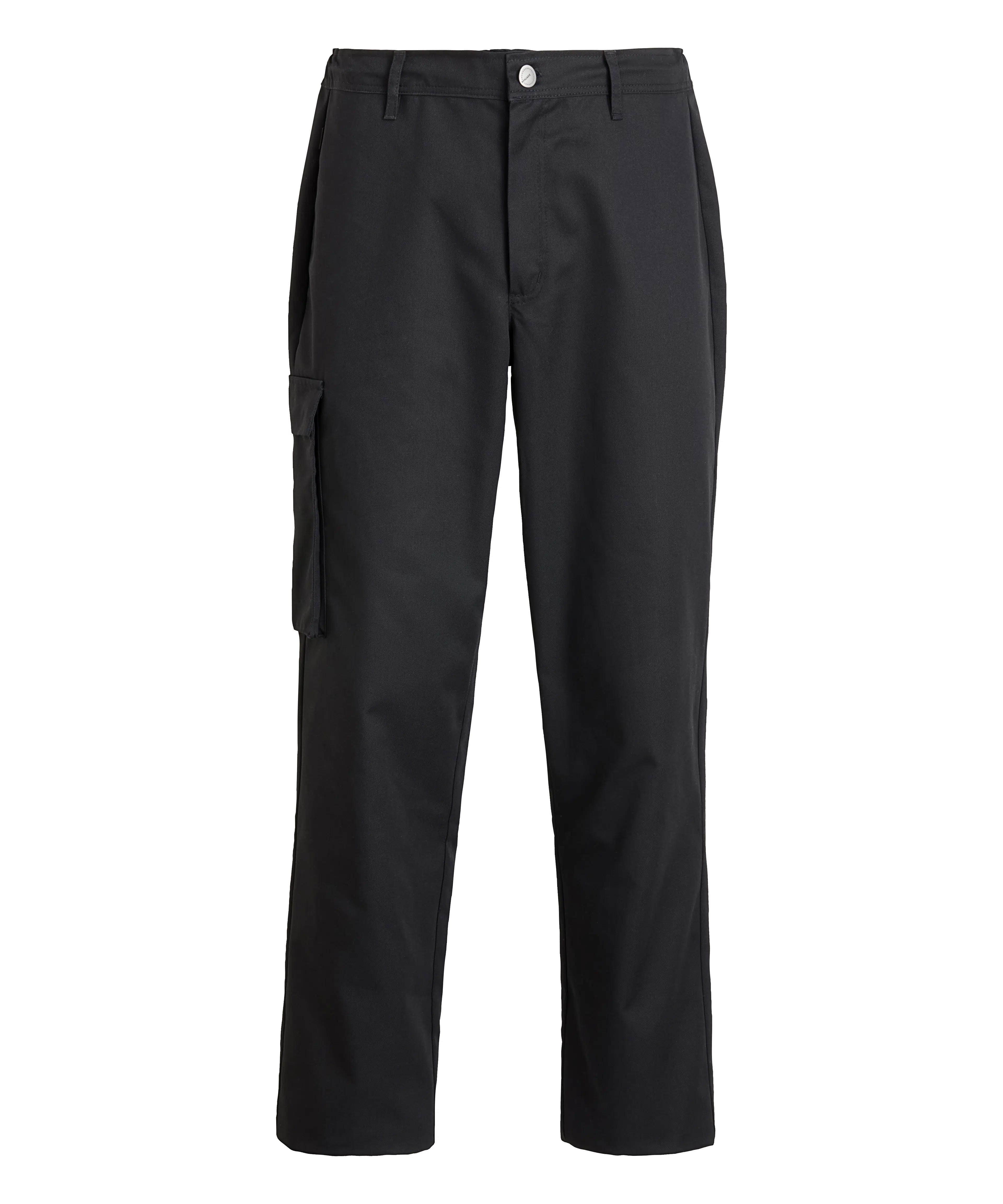 Kentaur - Unisex buks m. lårlomme - sort unisex, 65/35% PES/CO - 195 g/m2