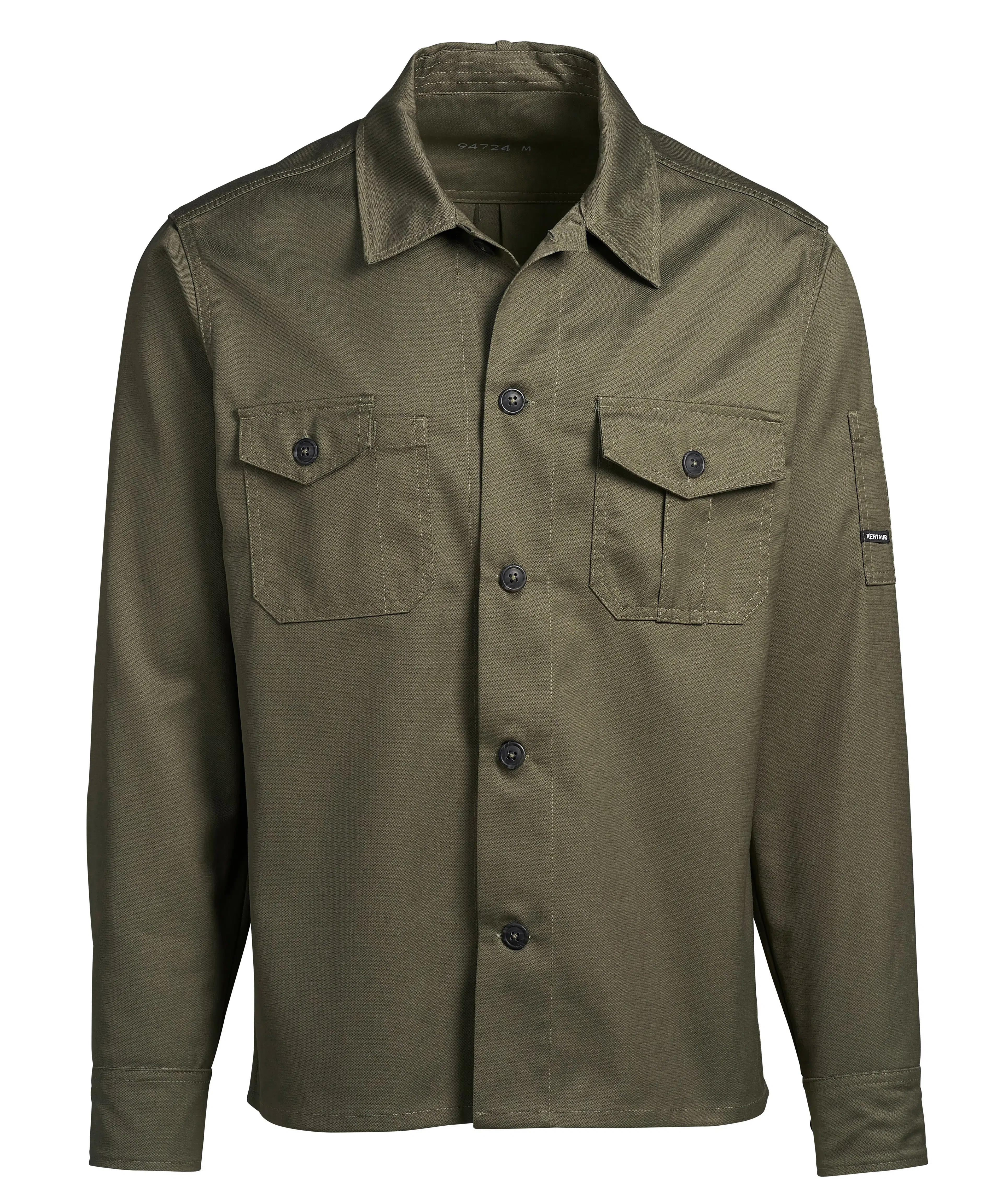 Kentaur - Overshirt - hunter green unisex, 65/35% PES/CO - 290 g/m2