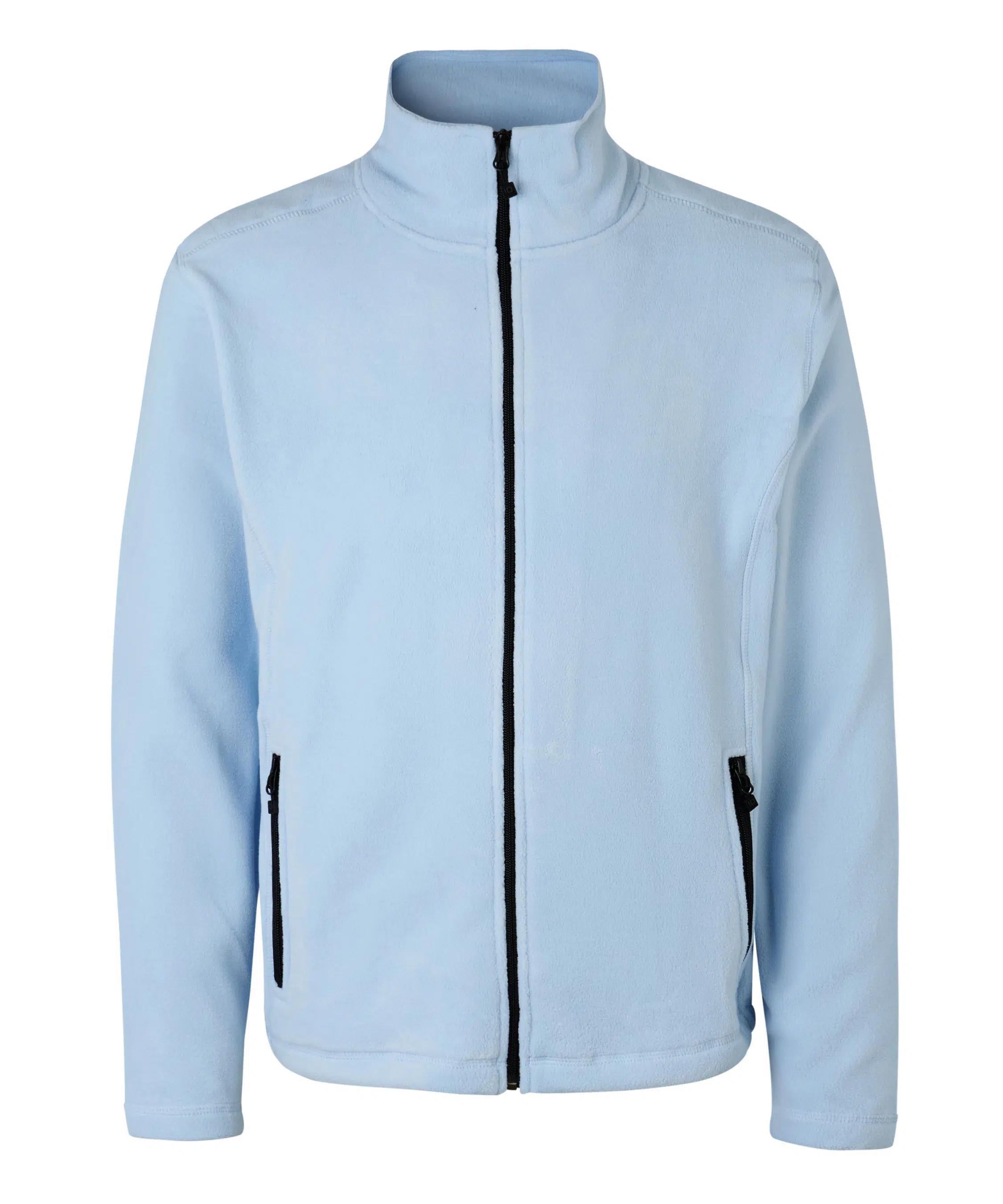 Fleece Cardigan ID0803 - hellblau
