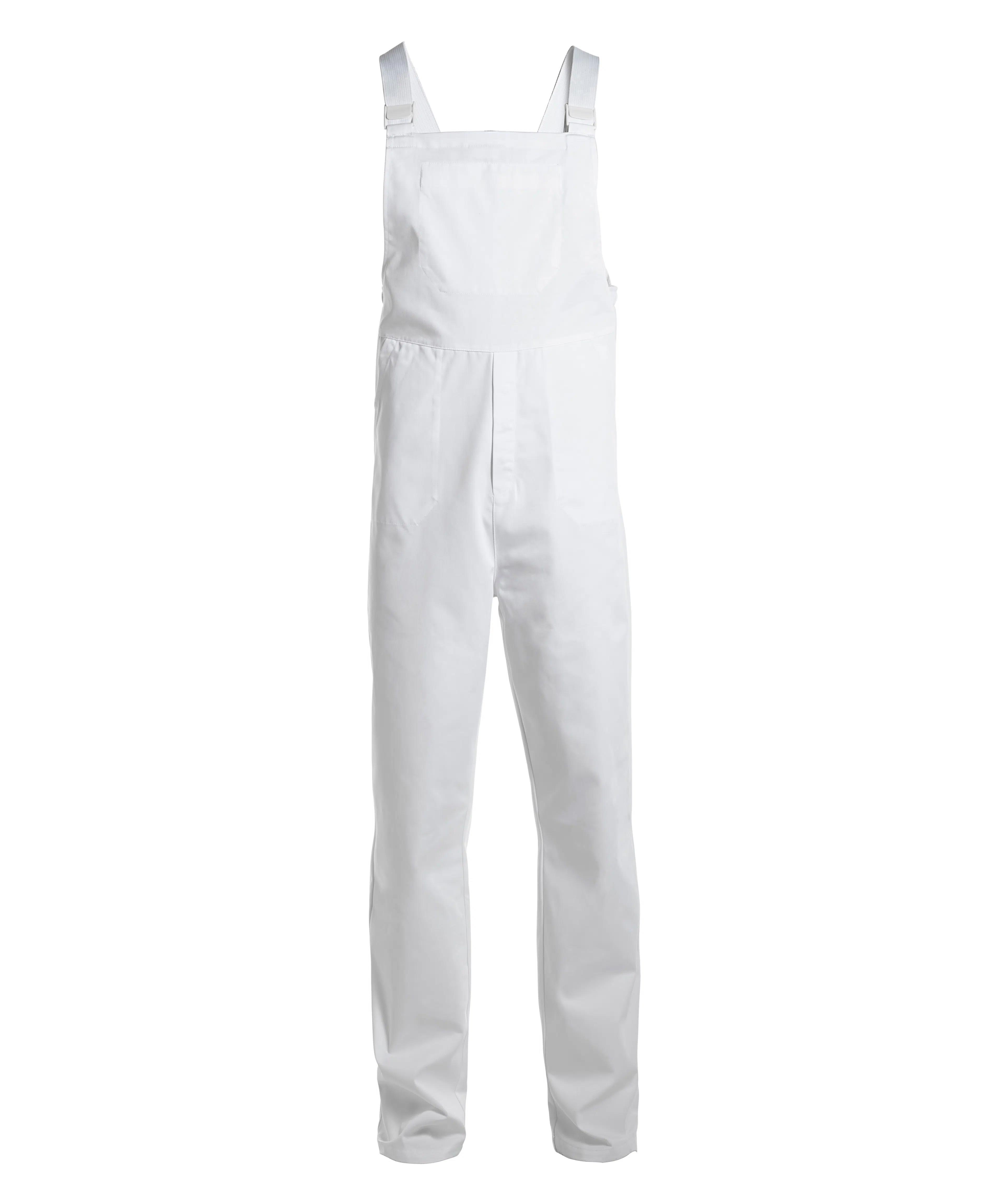 Unisex Latzhose - weiß