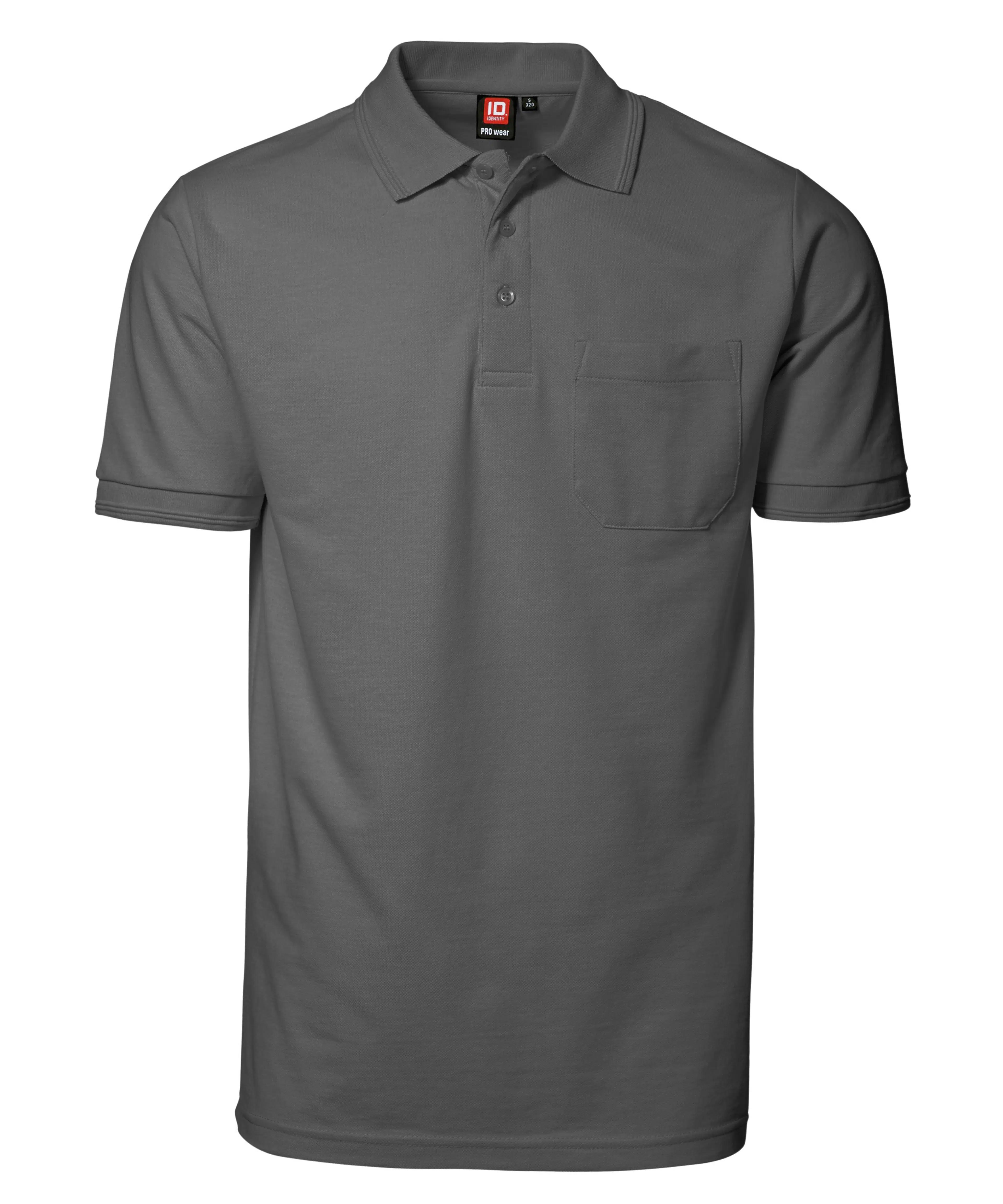 PRO Wear Poloshirt ID0320 - silbergrau