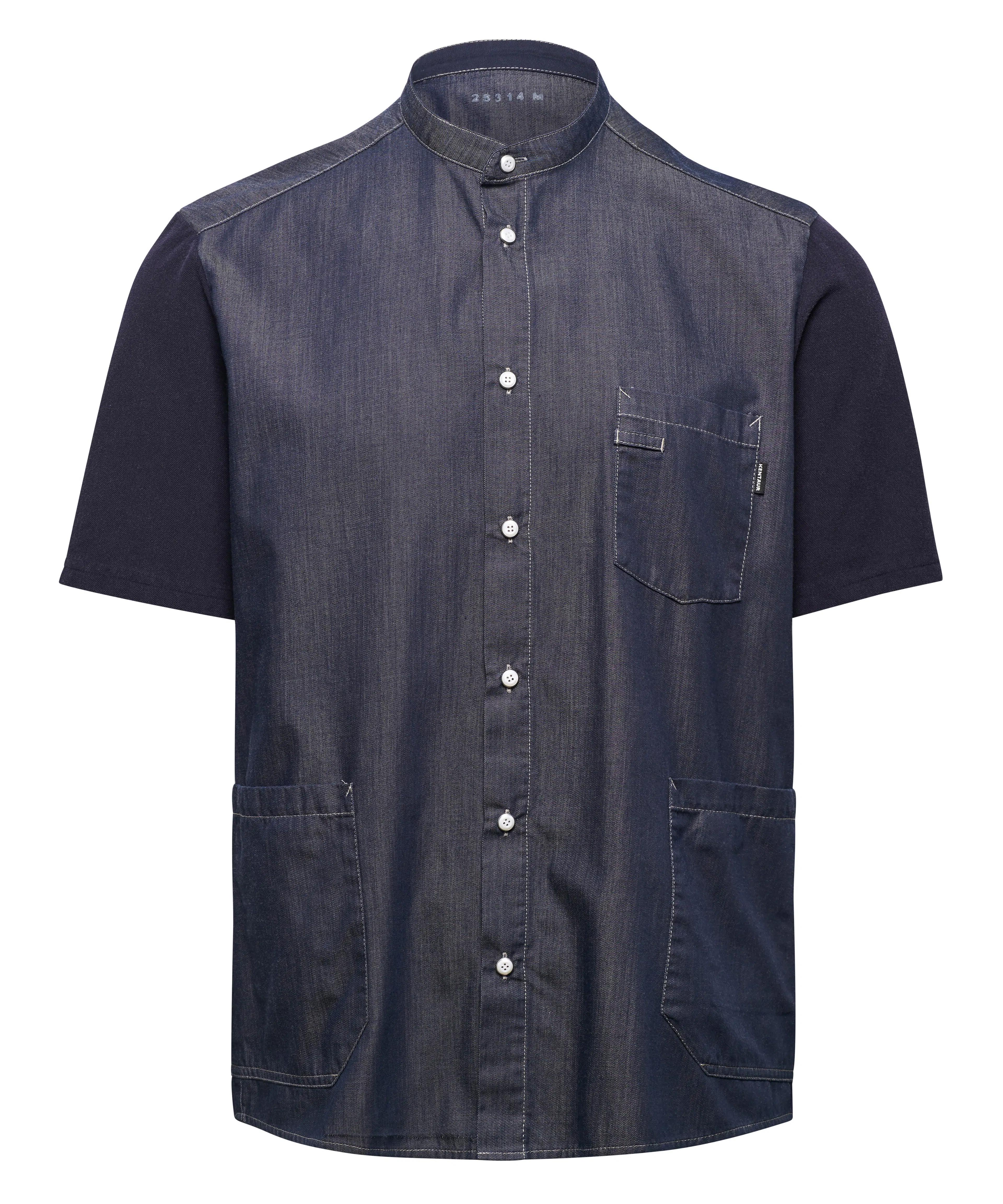 Herren Piqué Kasack - blue shadow