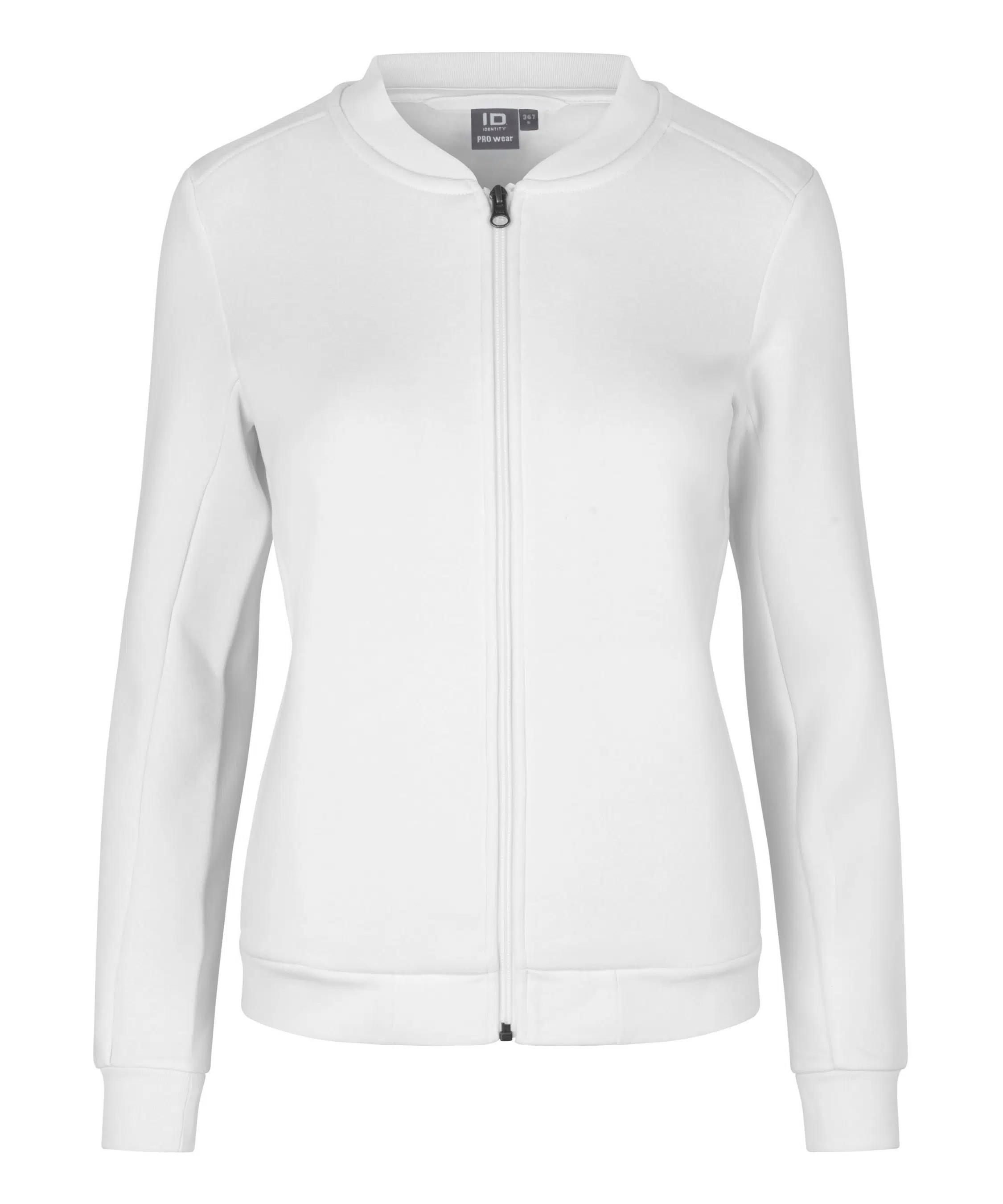 PRO Wear Sweatjacke Damen ID367 - weiß