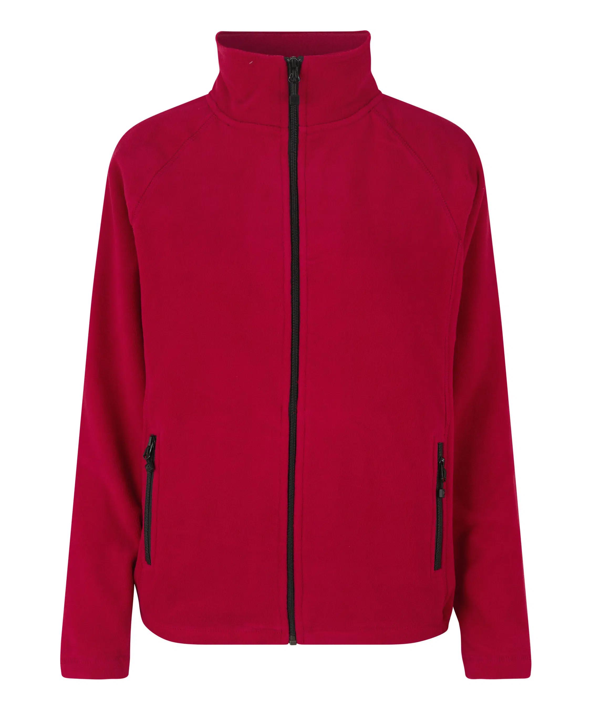 Fleece Cardigan Damen ID0805 - rot