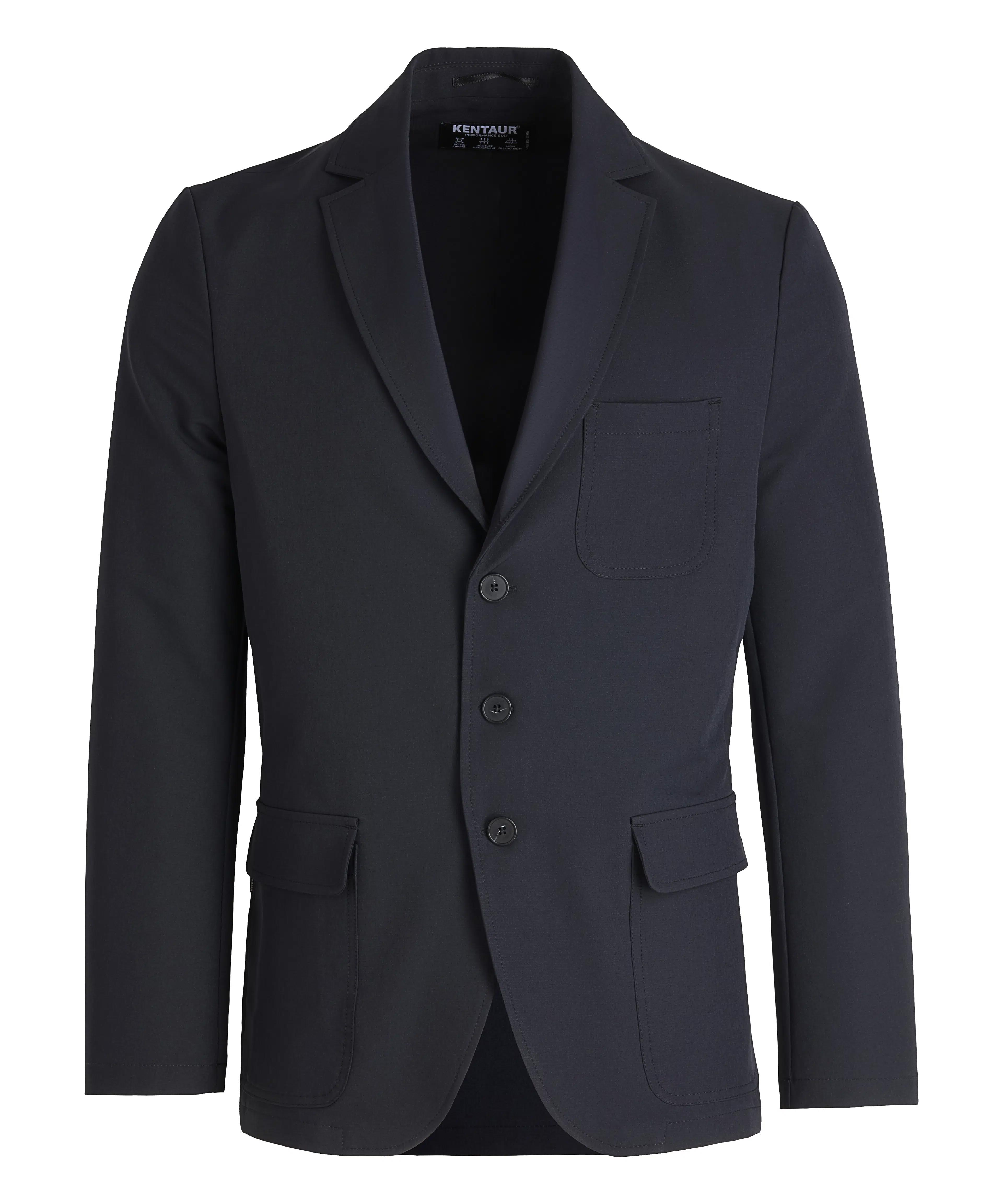 Kentaur - Herre suit blazer 4-way-stretch - dark night male, 90/10% rPES/EL - 220 g/m2