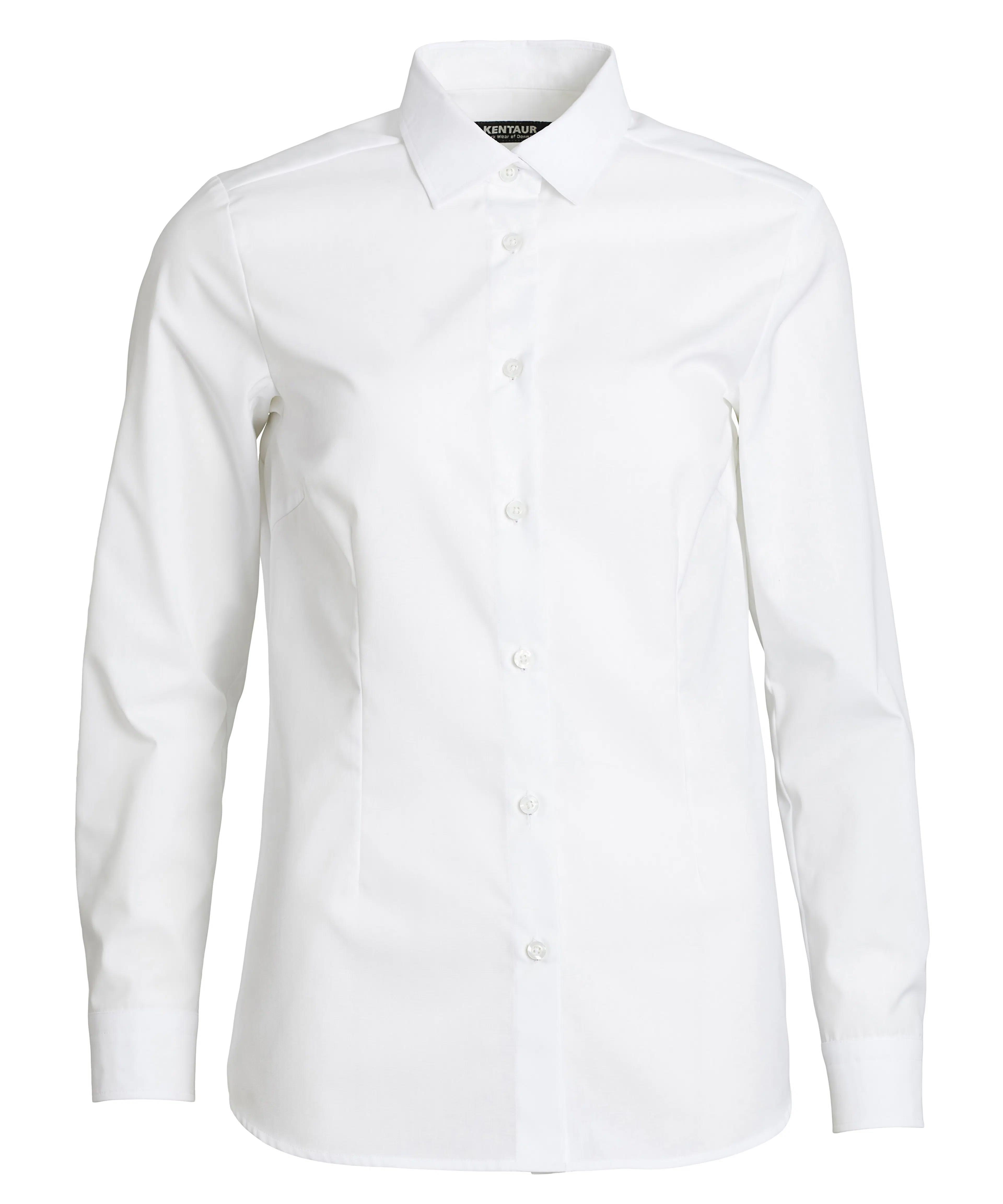 Damenbluse - Modern Fit - weiß