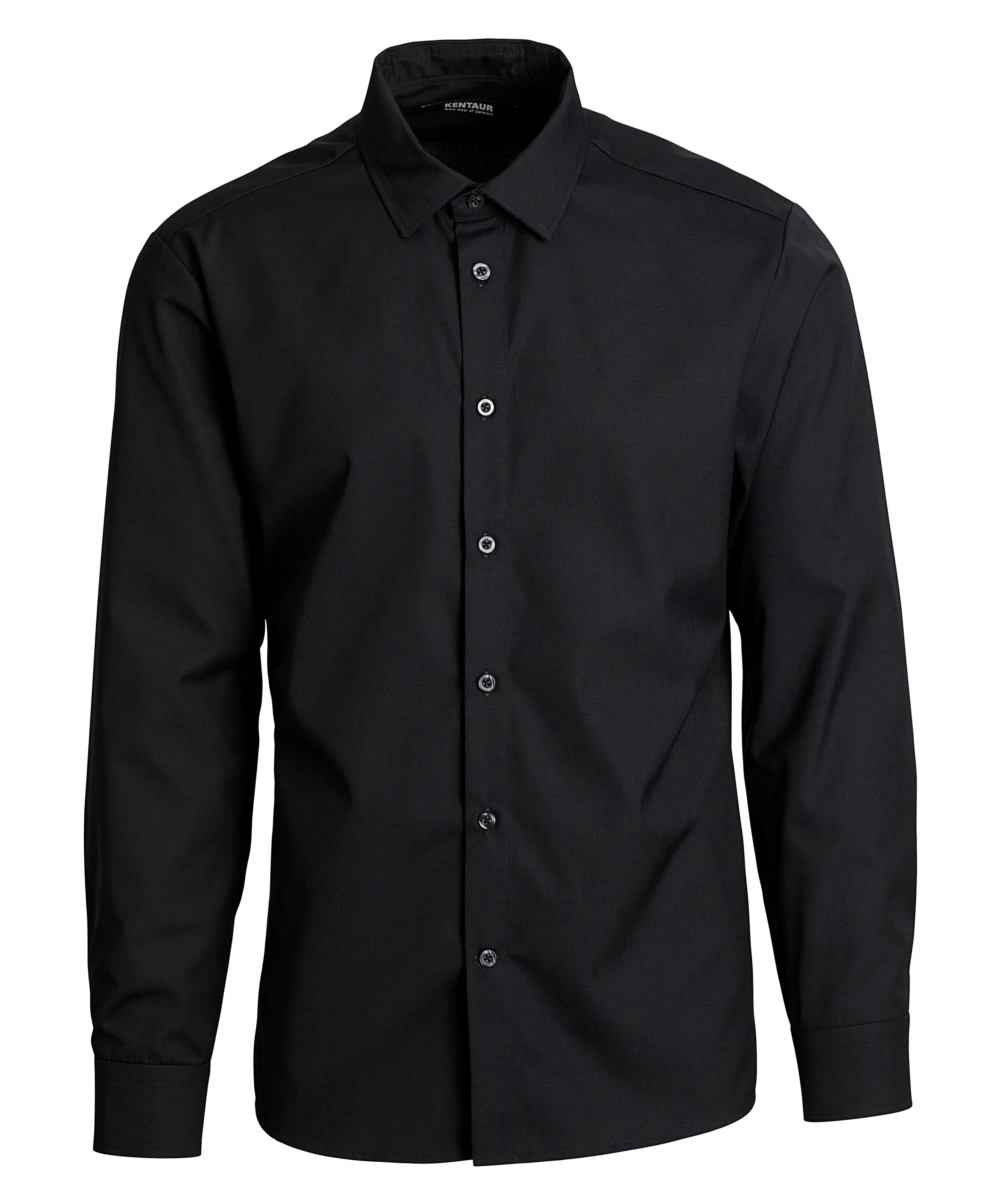 Kentaur - Herrenhemd - Modern Fit - schwarz