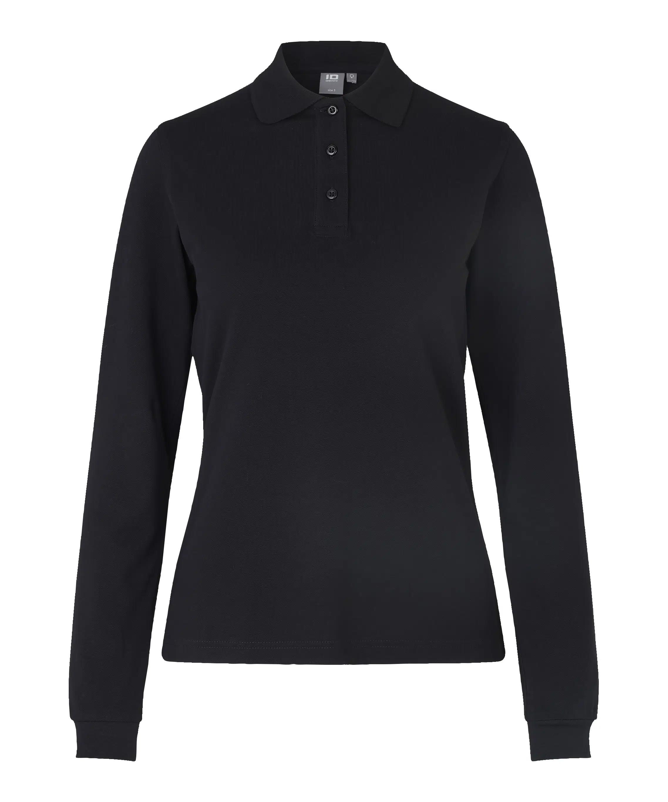 Poloshirt Damen ID0545 - schwarz