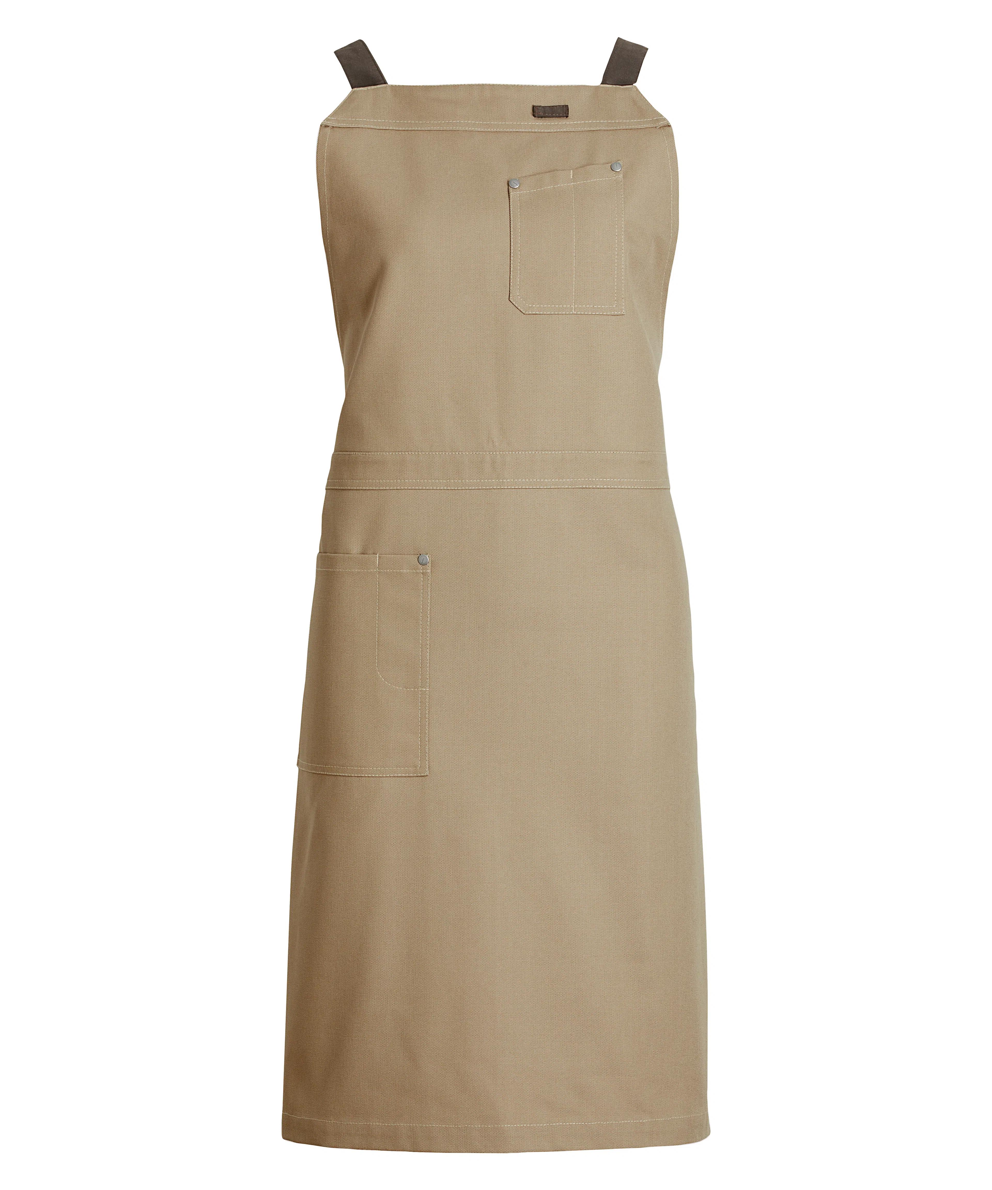 Raw Crossback Schürze - khaki