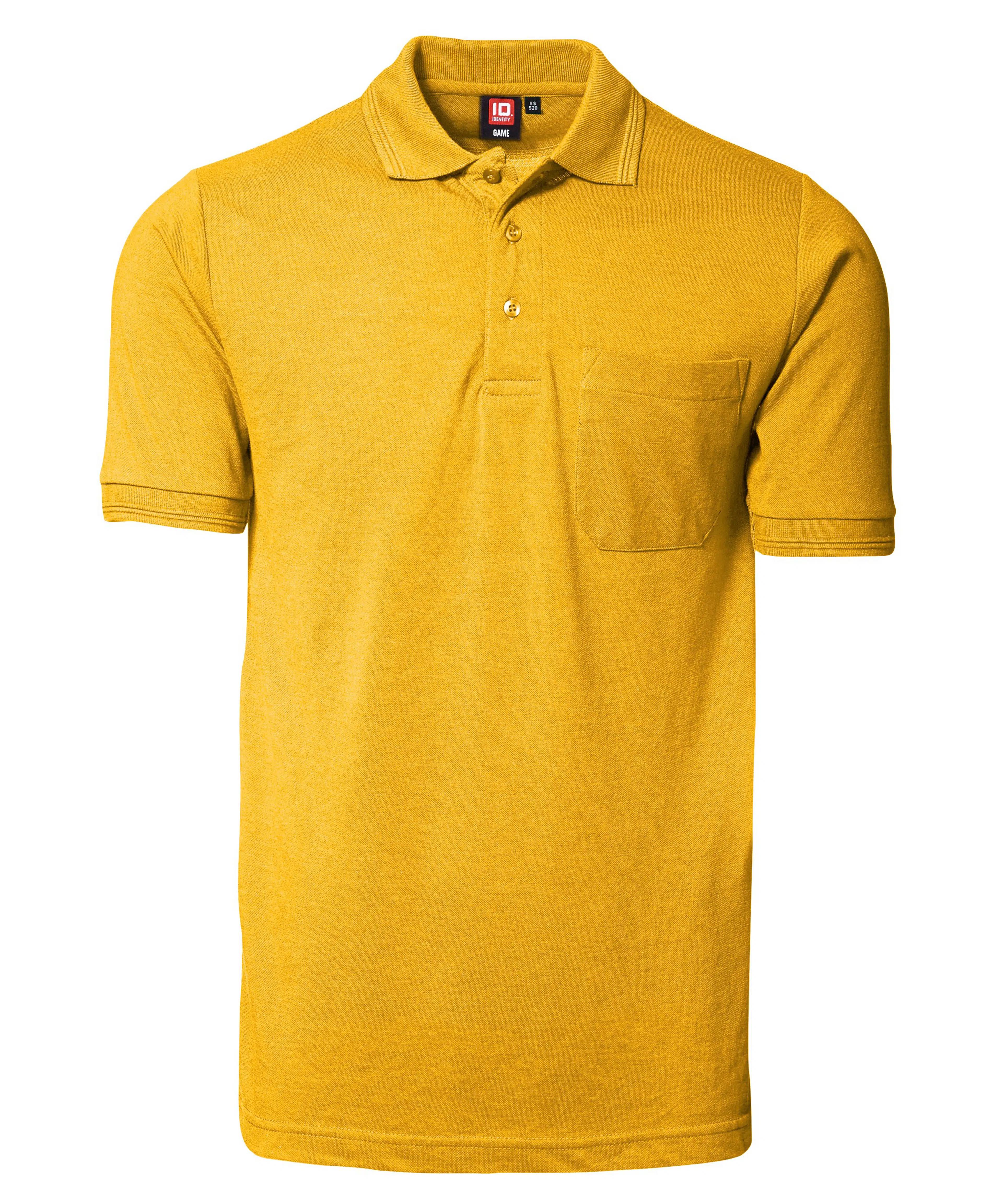 GAME Poloshirt ID0520 - gelb