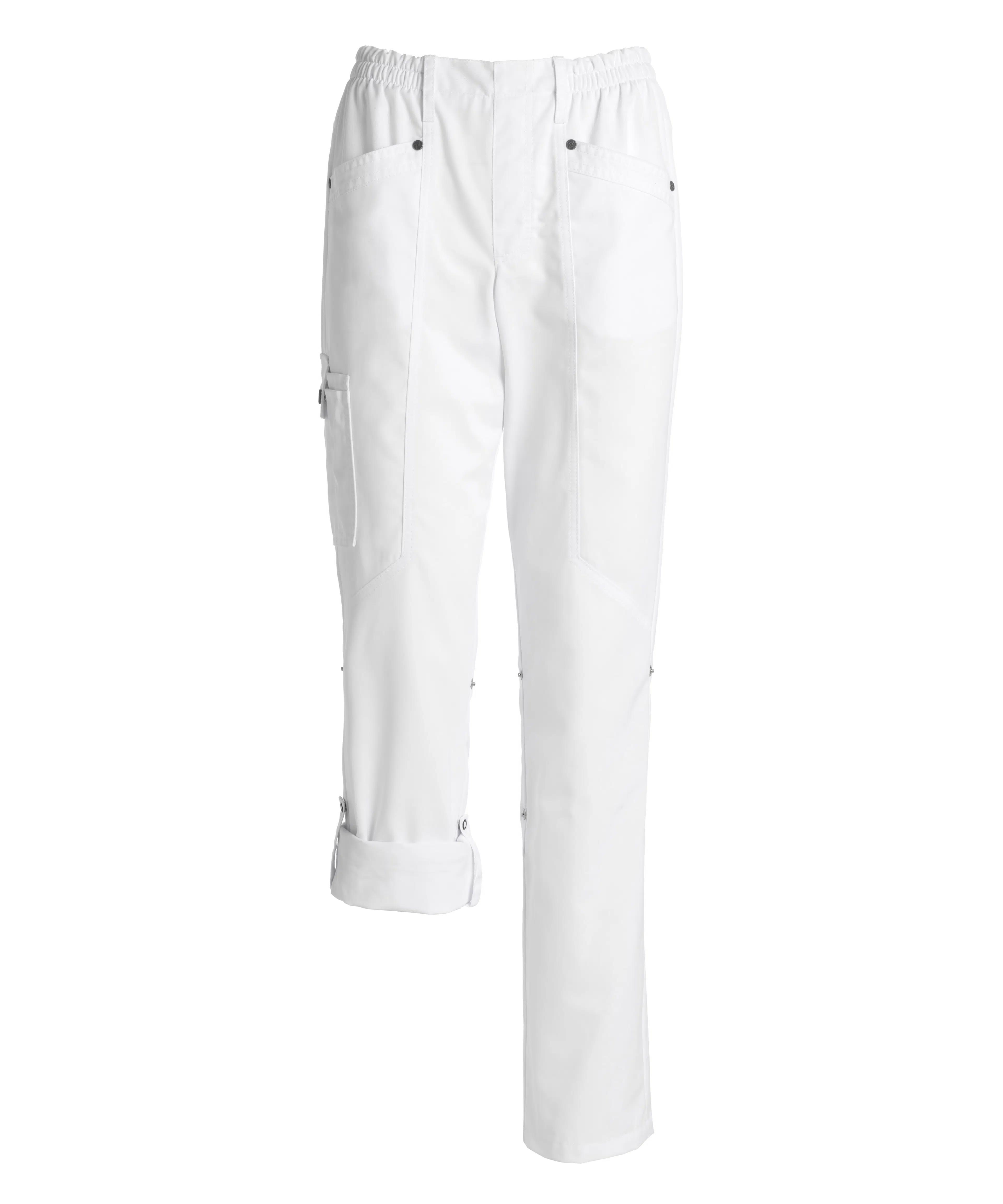 Unisex Pull on Flexhose - weiß