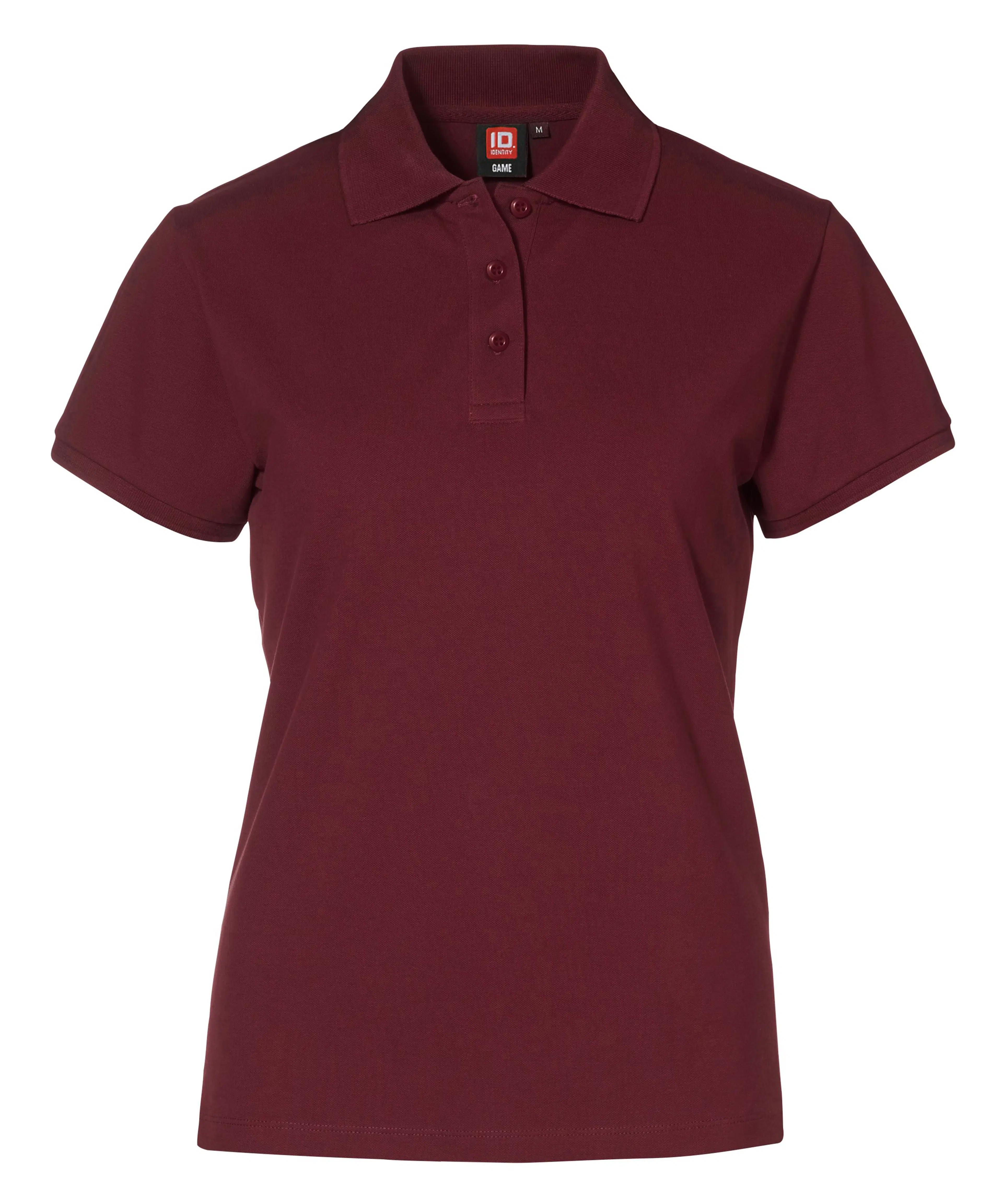GAME Poloshirt Stretch Damen ID0527 - bordeaux