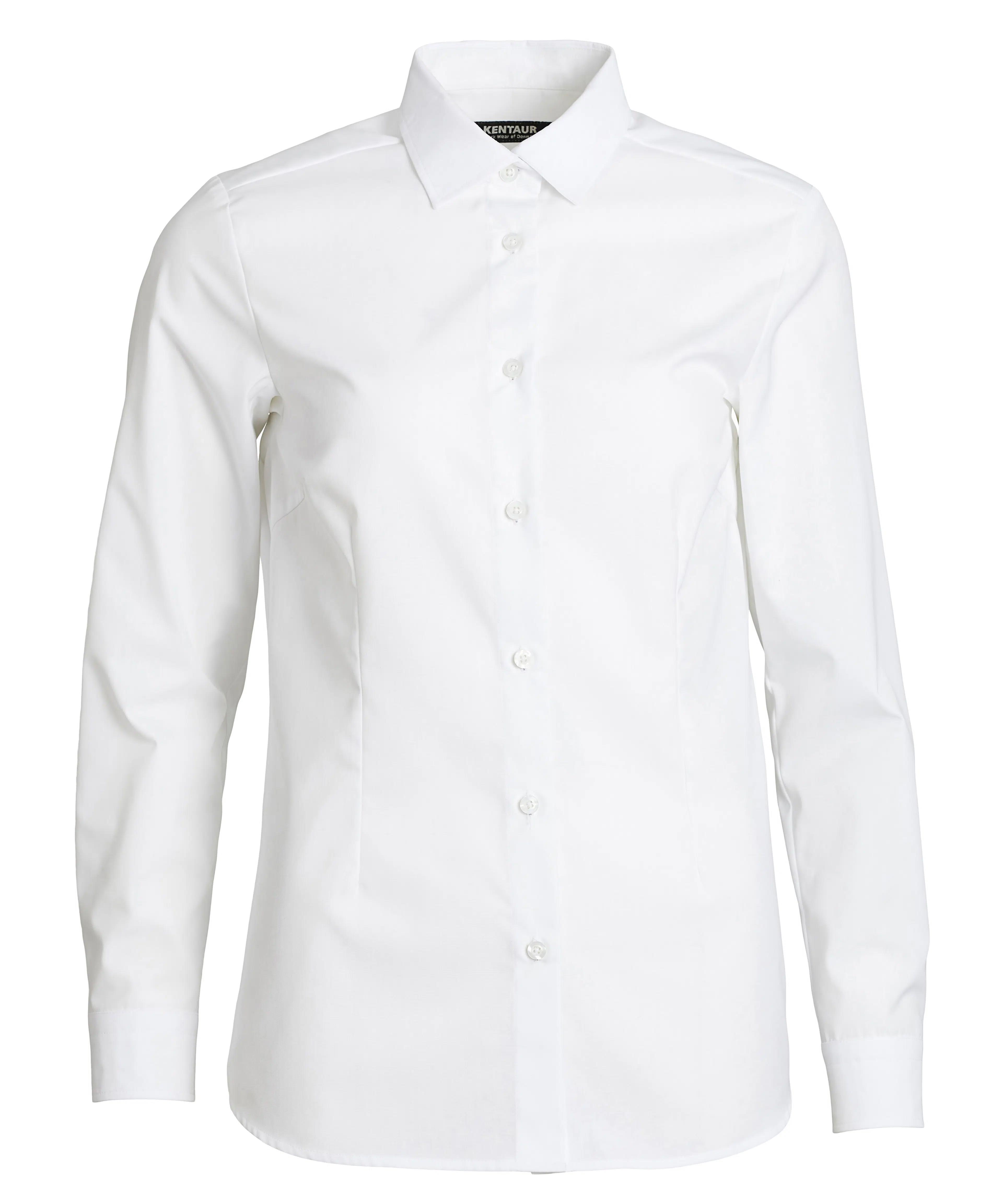 Damenbluse - Modern Fit - weiß
