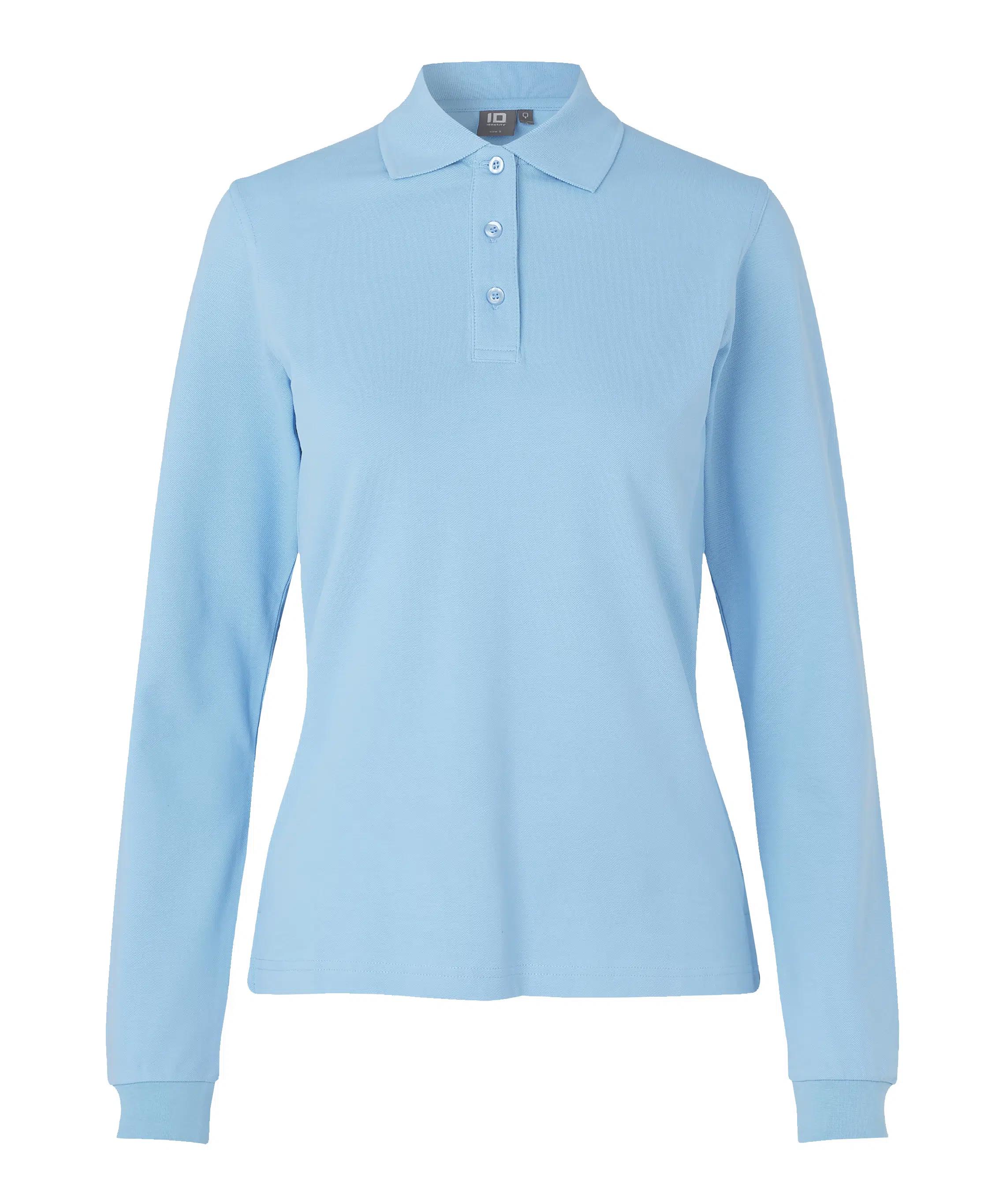 Poloshirt Damen ID0545 - hellblau