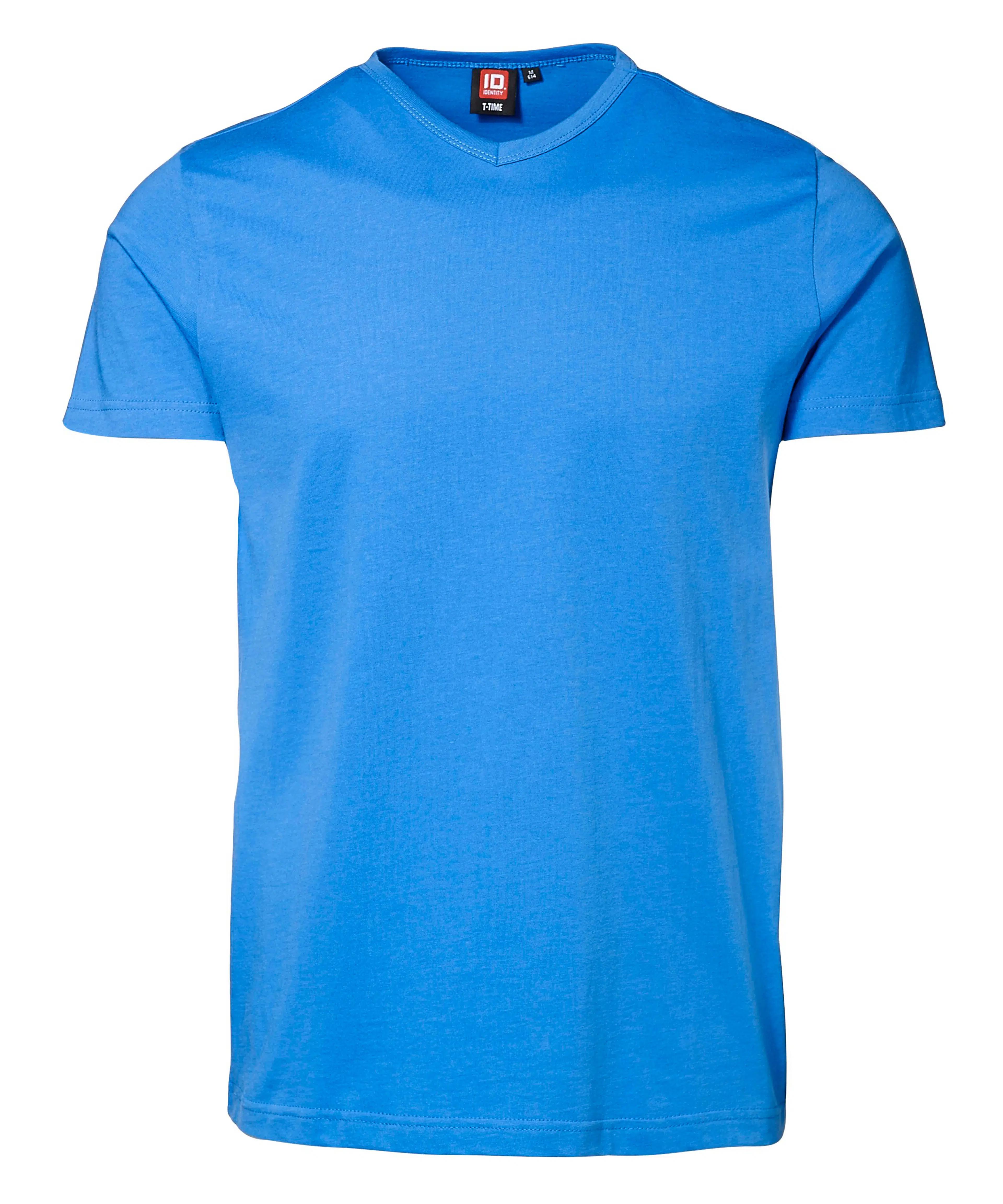 T-Time T-shirt V-hals ID0514
